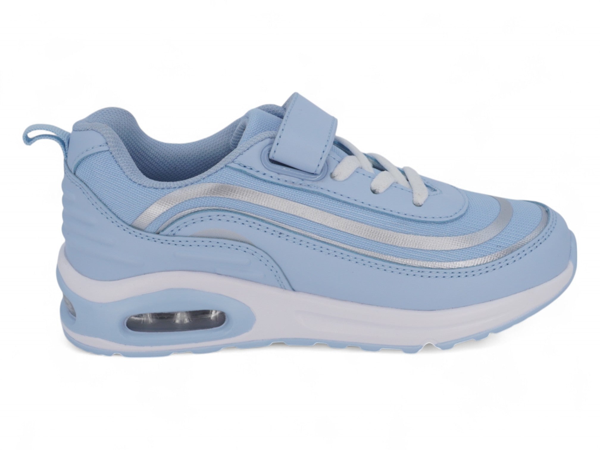 Girls' Blue Bubble Athletic Sneaker