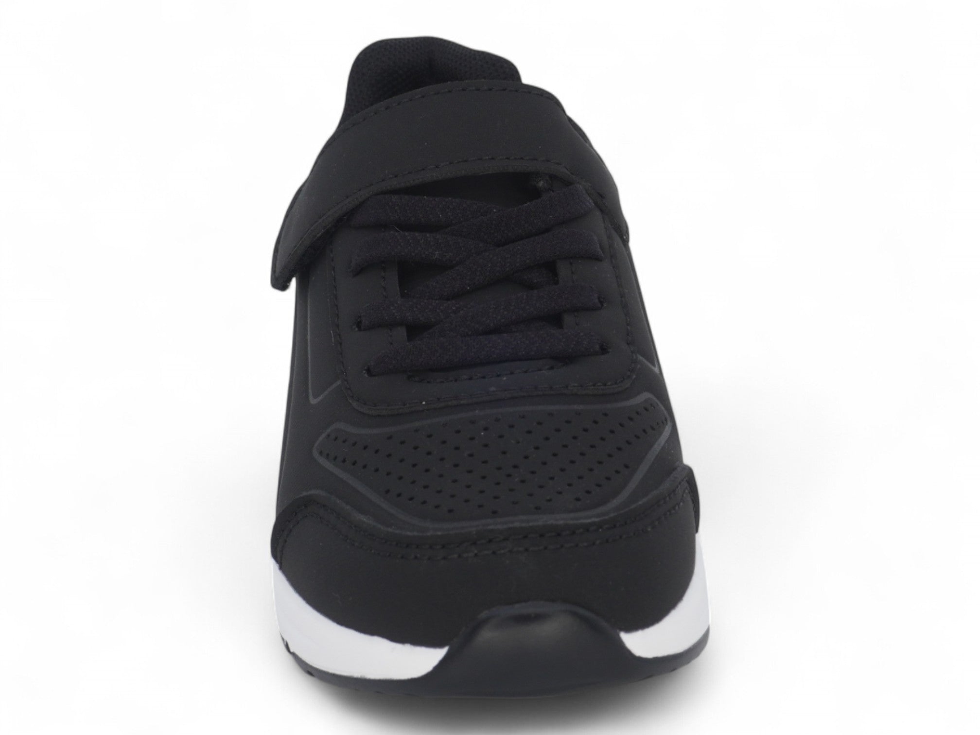 Girls' Matte Black Bubble Athletic Sneaker