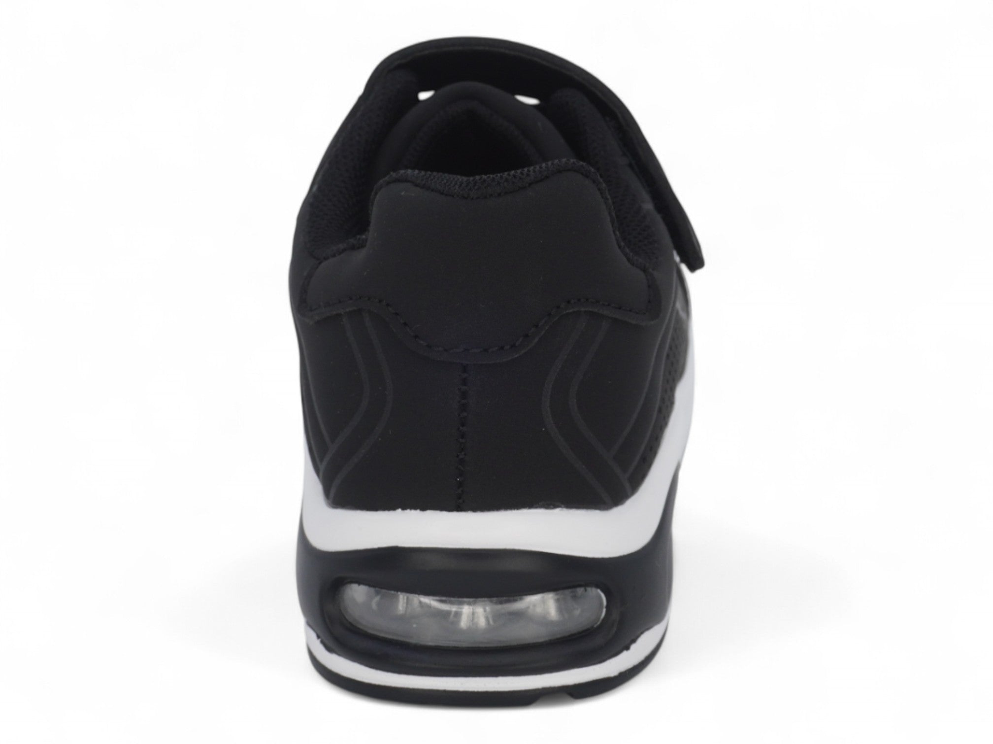 Girls' Matte Black Bubble Athletic Sneaker