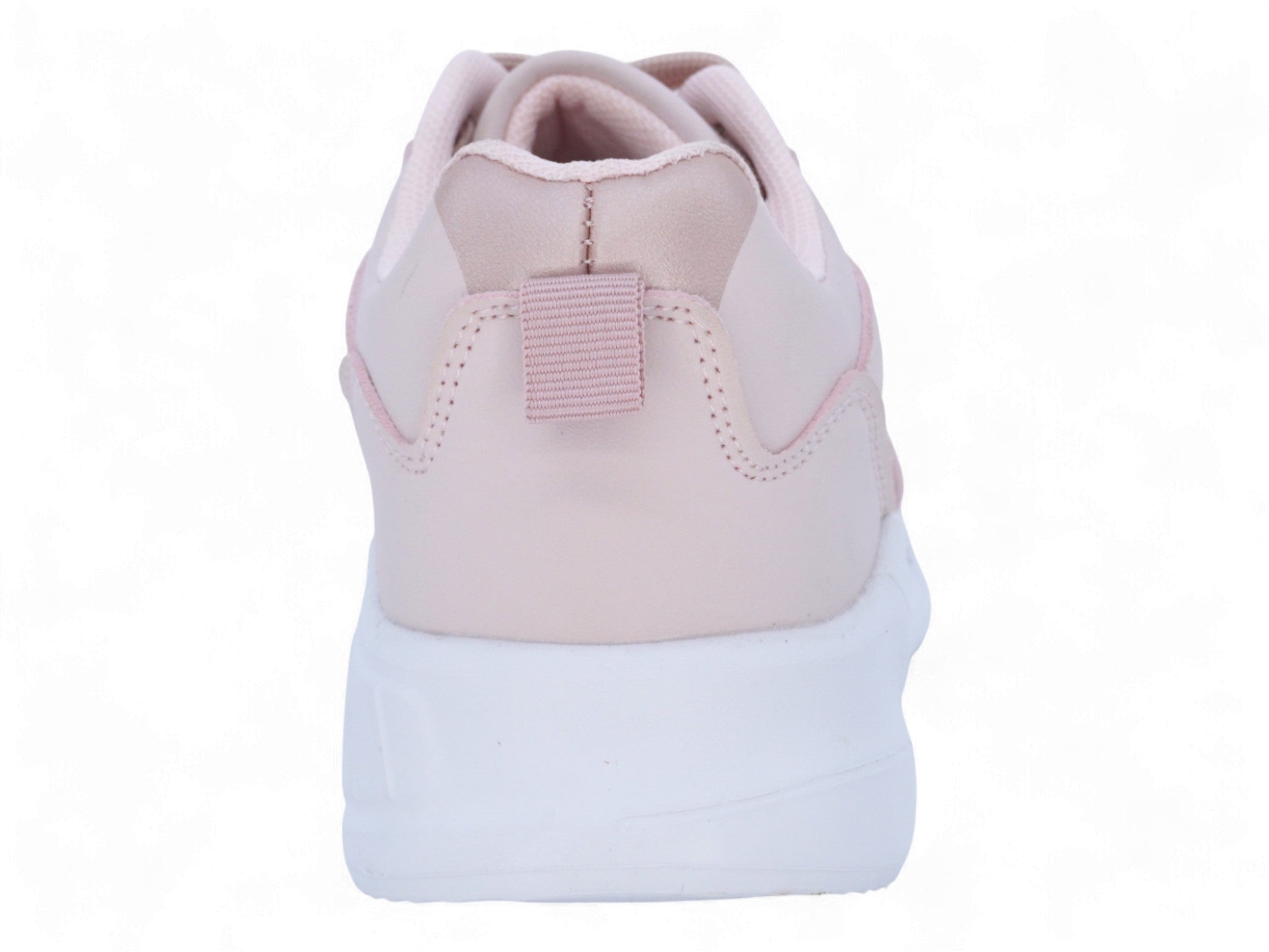 Girls' Light Pink & Rose Gold Bubble Athletic Sneaker