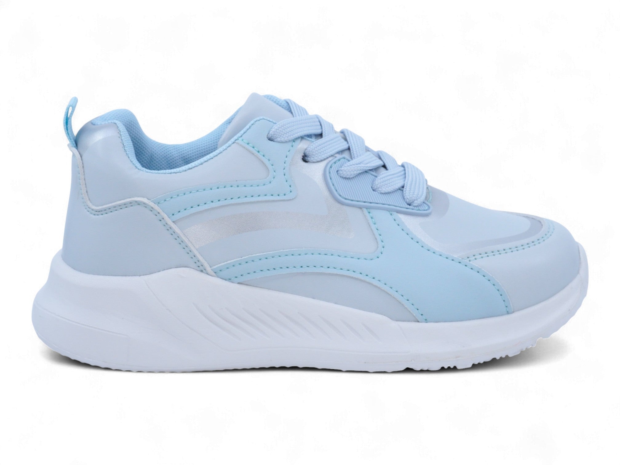 Girls' Light Blue Bubble Athletic Sneaker