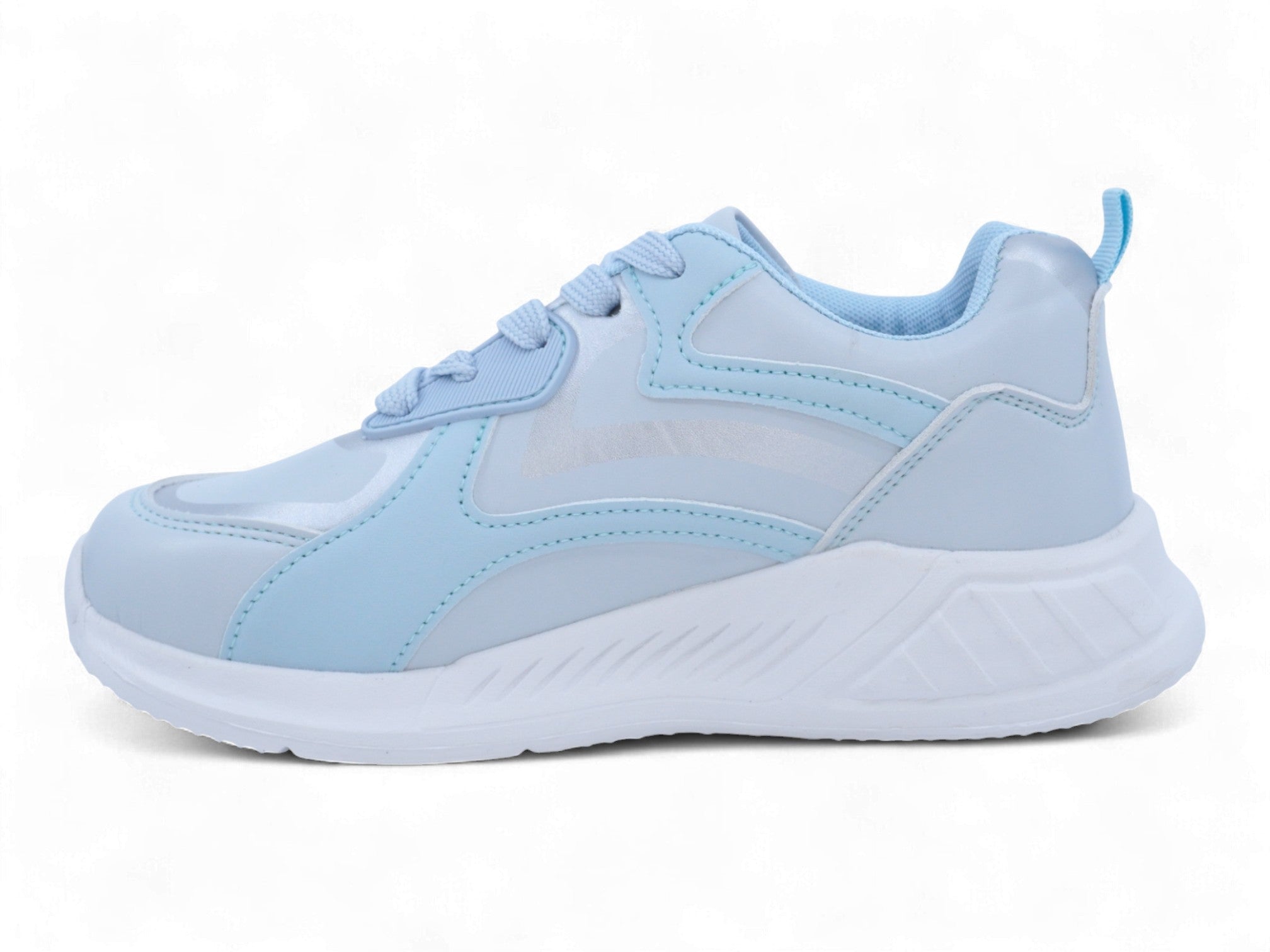 Girls' Light Blue Bubble Athletic Sneaker
