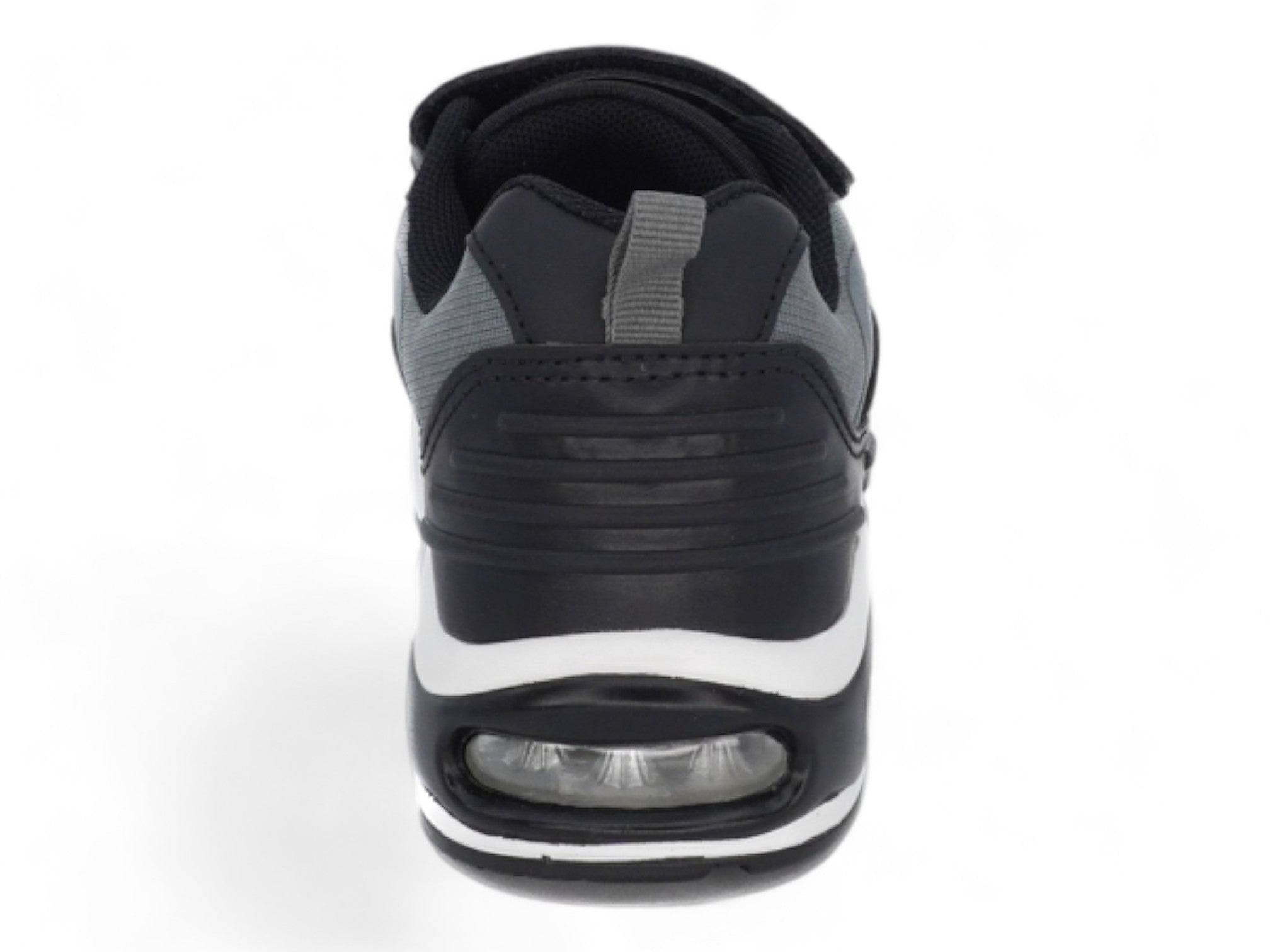 Toddler Black & Gray Bubble Sneaker