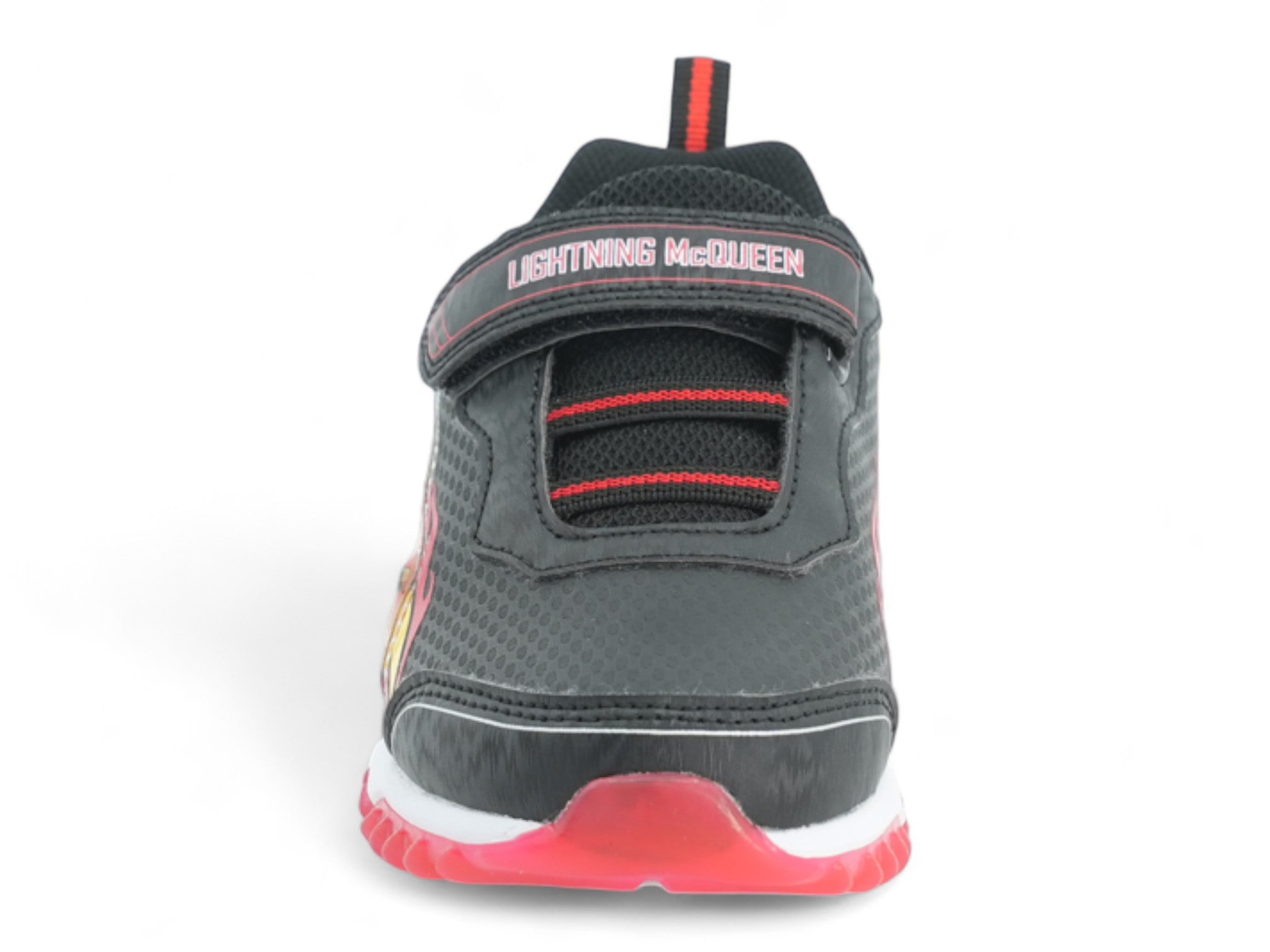 Toddler Black & Red Cars Sneaker