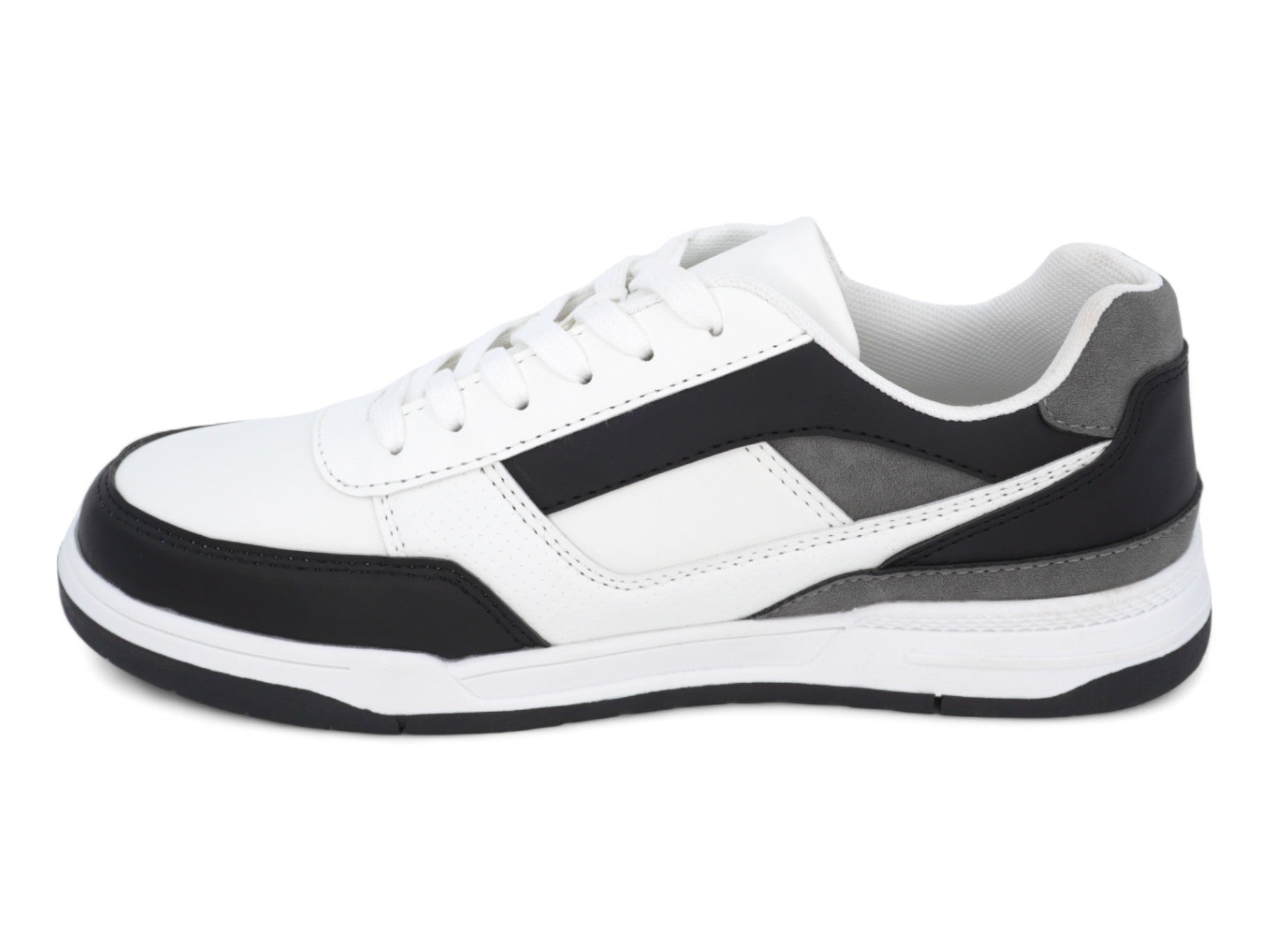 Toddler Black & Gray Low Top Sneaker