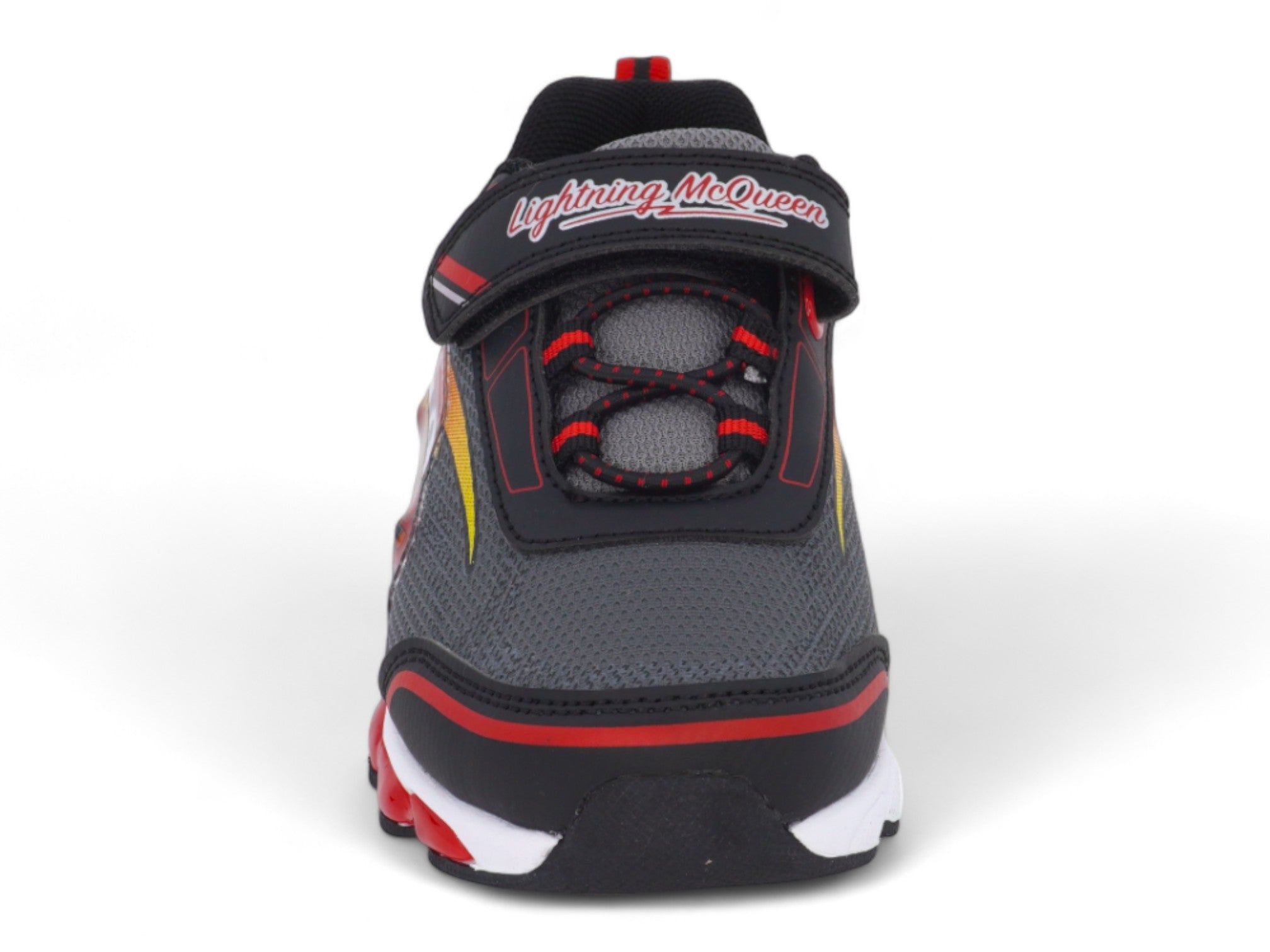Toddler Gray & Red Cars Sneaker