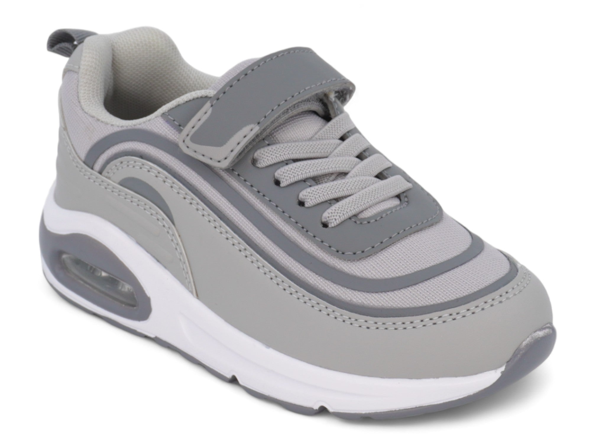 Toddler Light Gray Bubble Sneaker