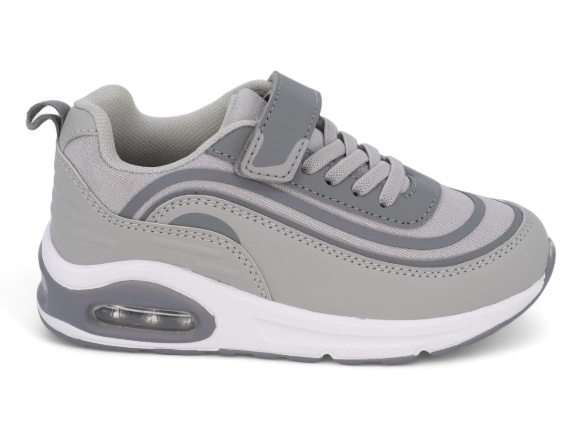 Toddler Light Gray Bubble Sneaker