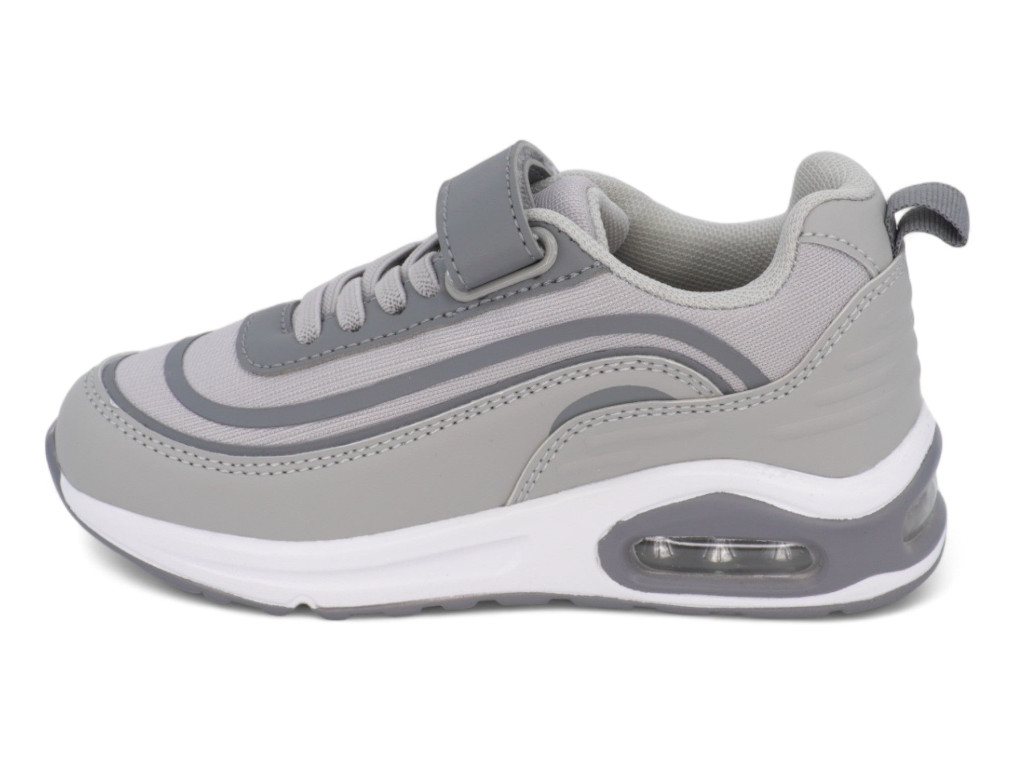 Toddler Light Gray Bubble Sneaker