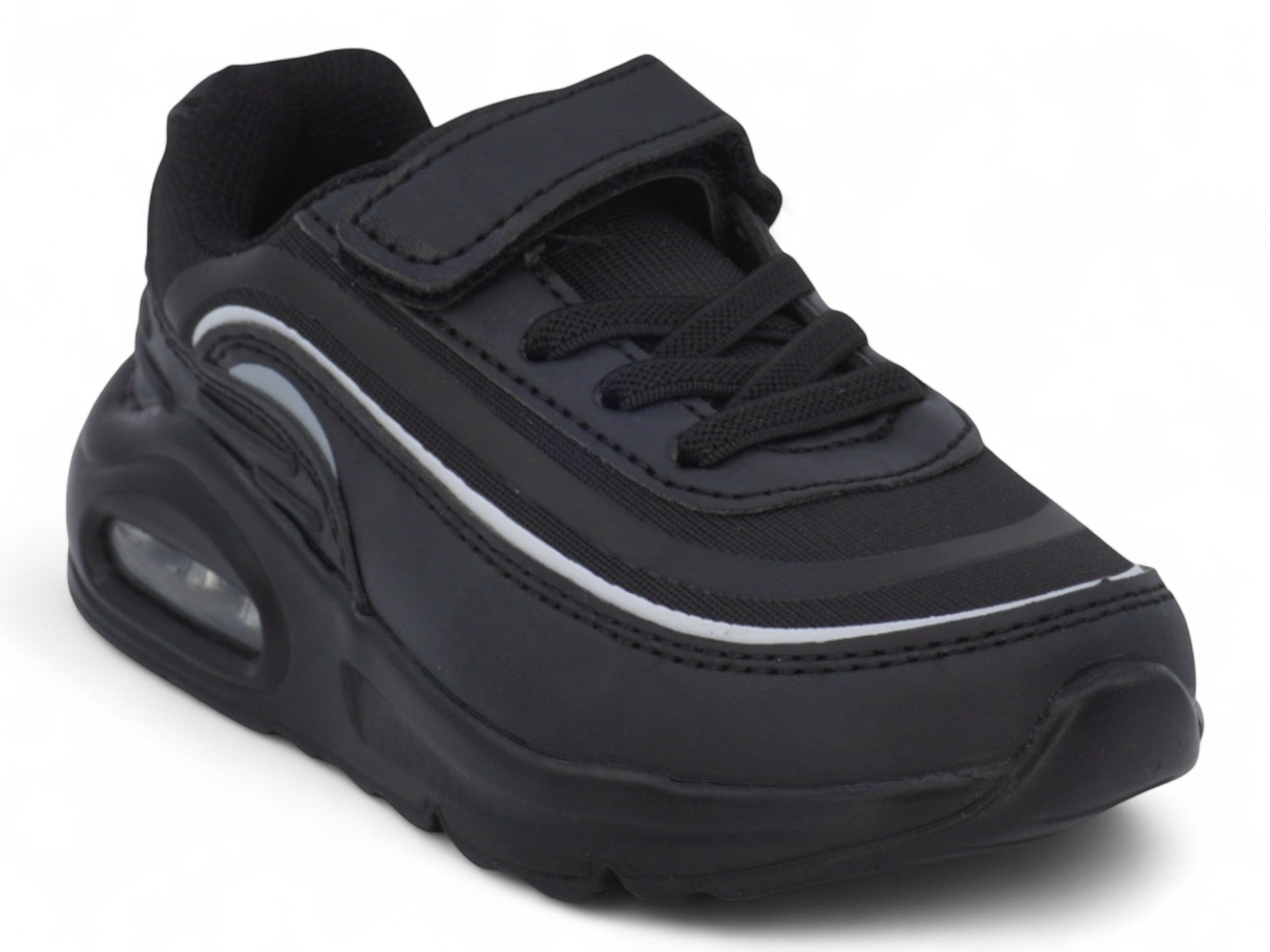 Toddler Black Bubble Sneaker