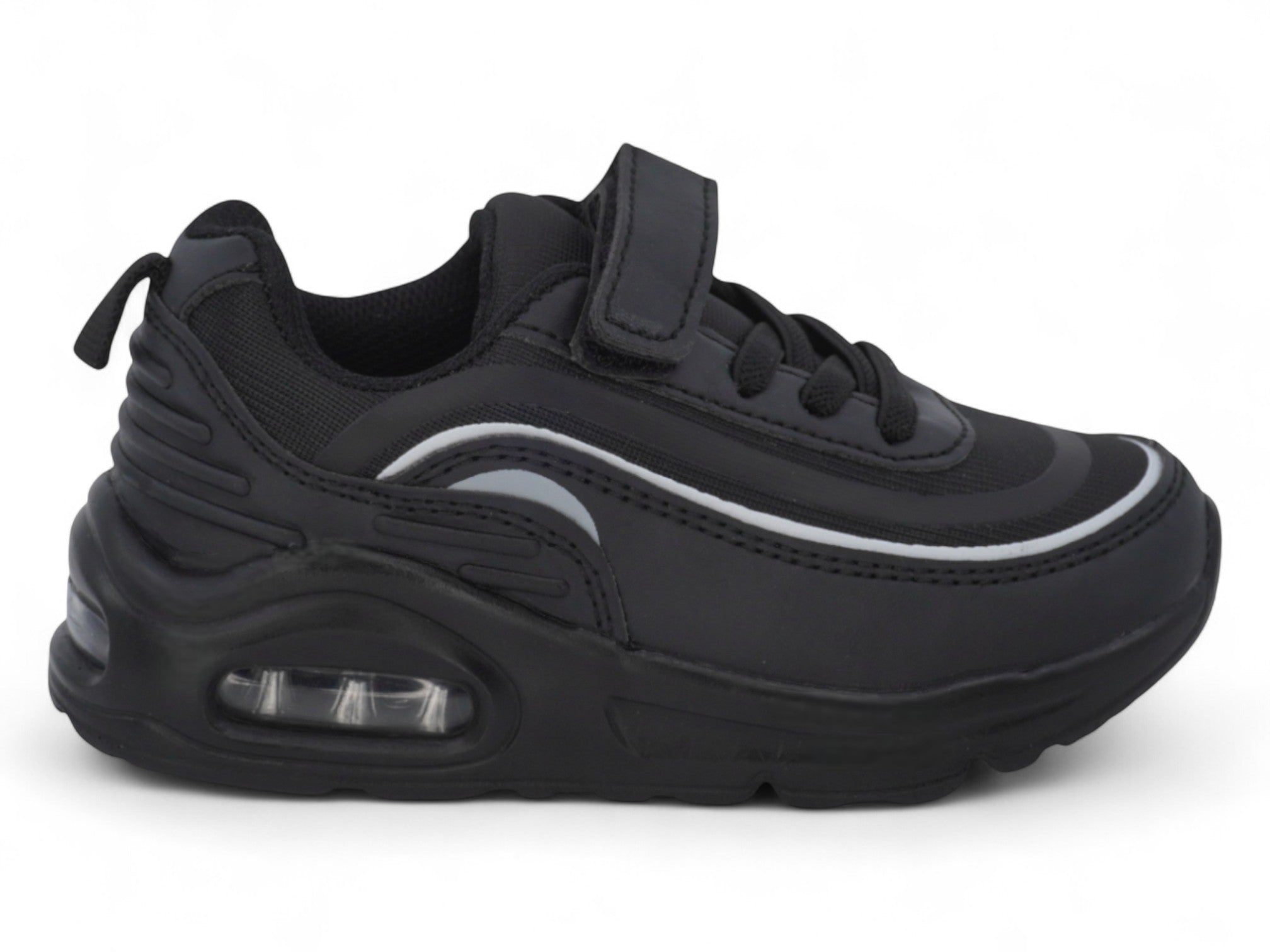 Toddler Black Bubble Sneaker