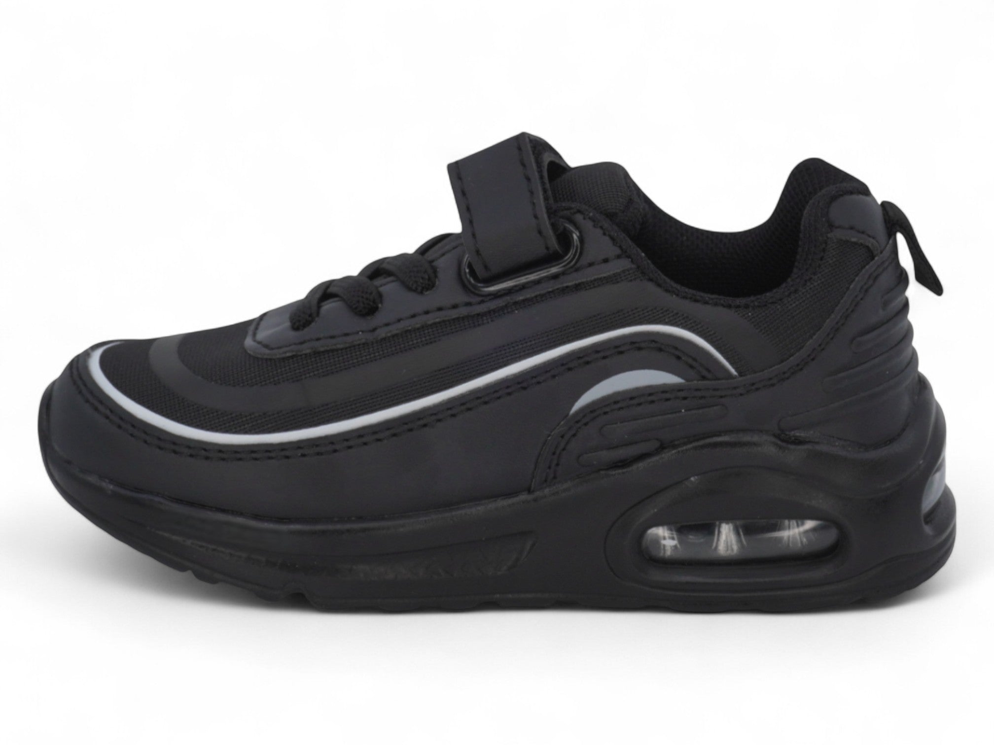 Toddler Black Bubble Sneaker