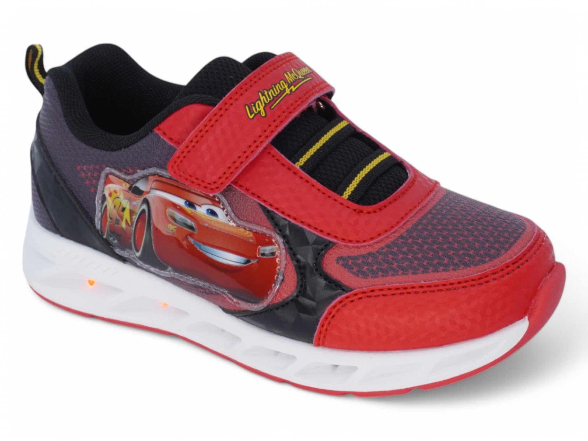 Toddler Red Cars Light Up Sneaker