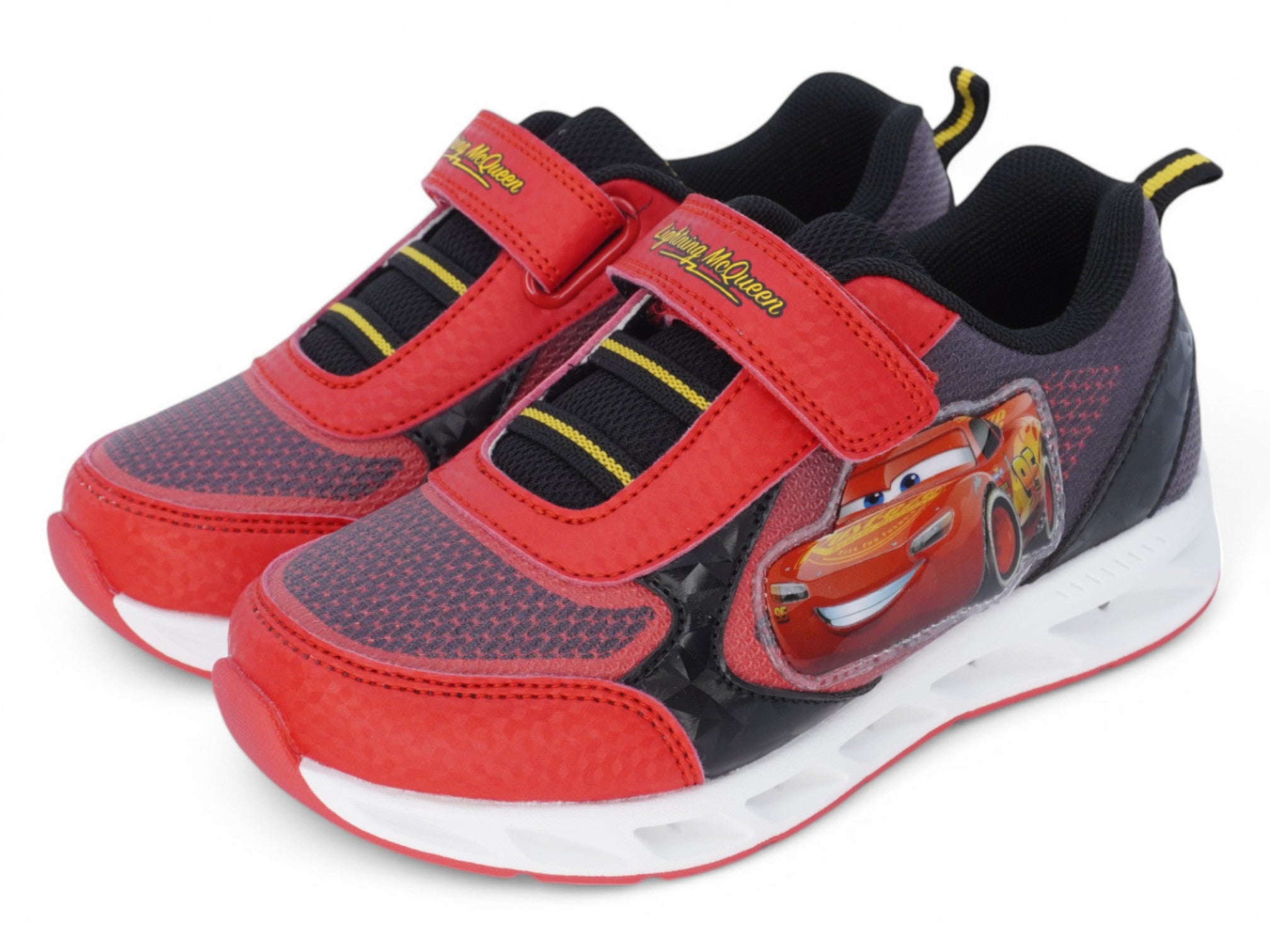 Toddler Red Cars Light Up Sneaker