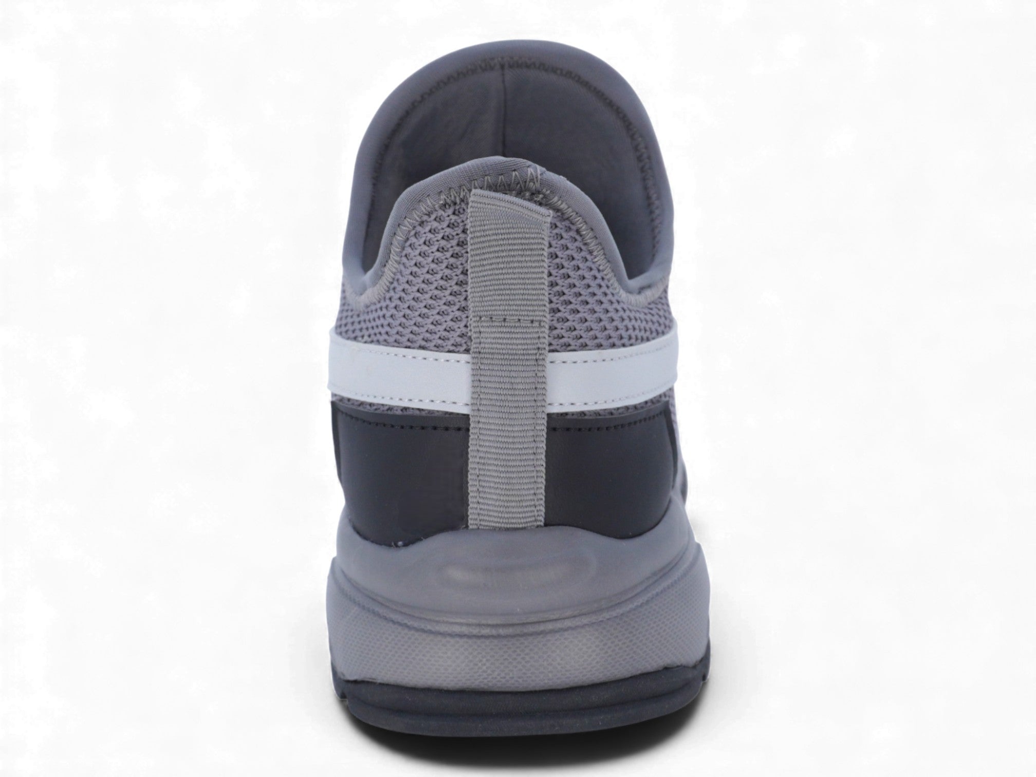 Toddler Gray Lycra Slip-On Sneaker