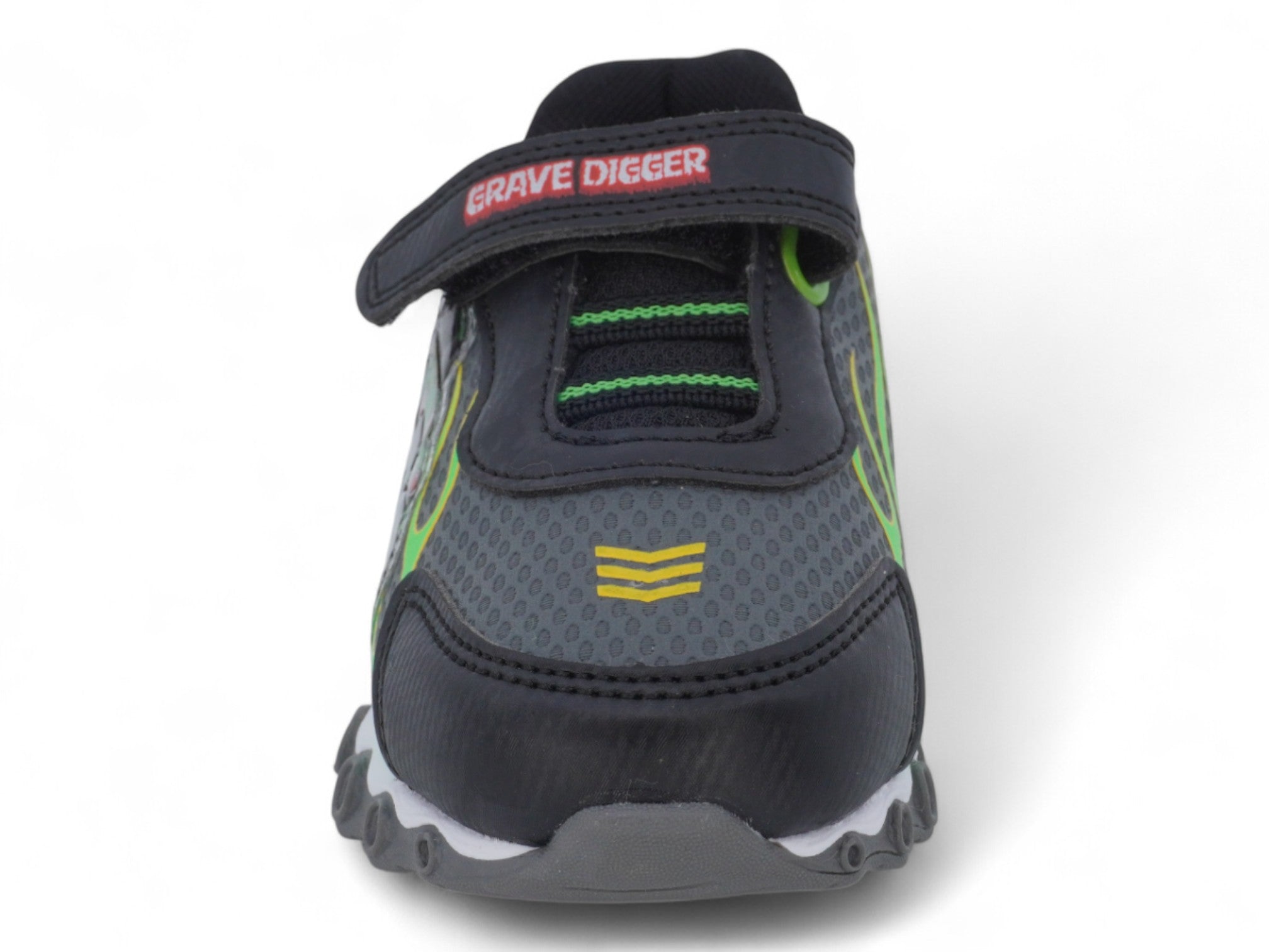 Toddler Green Monster Jam Light-Up Sneaker