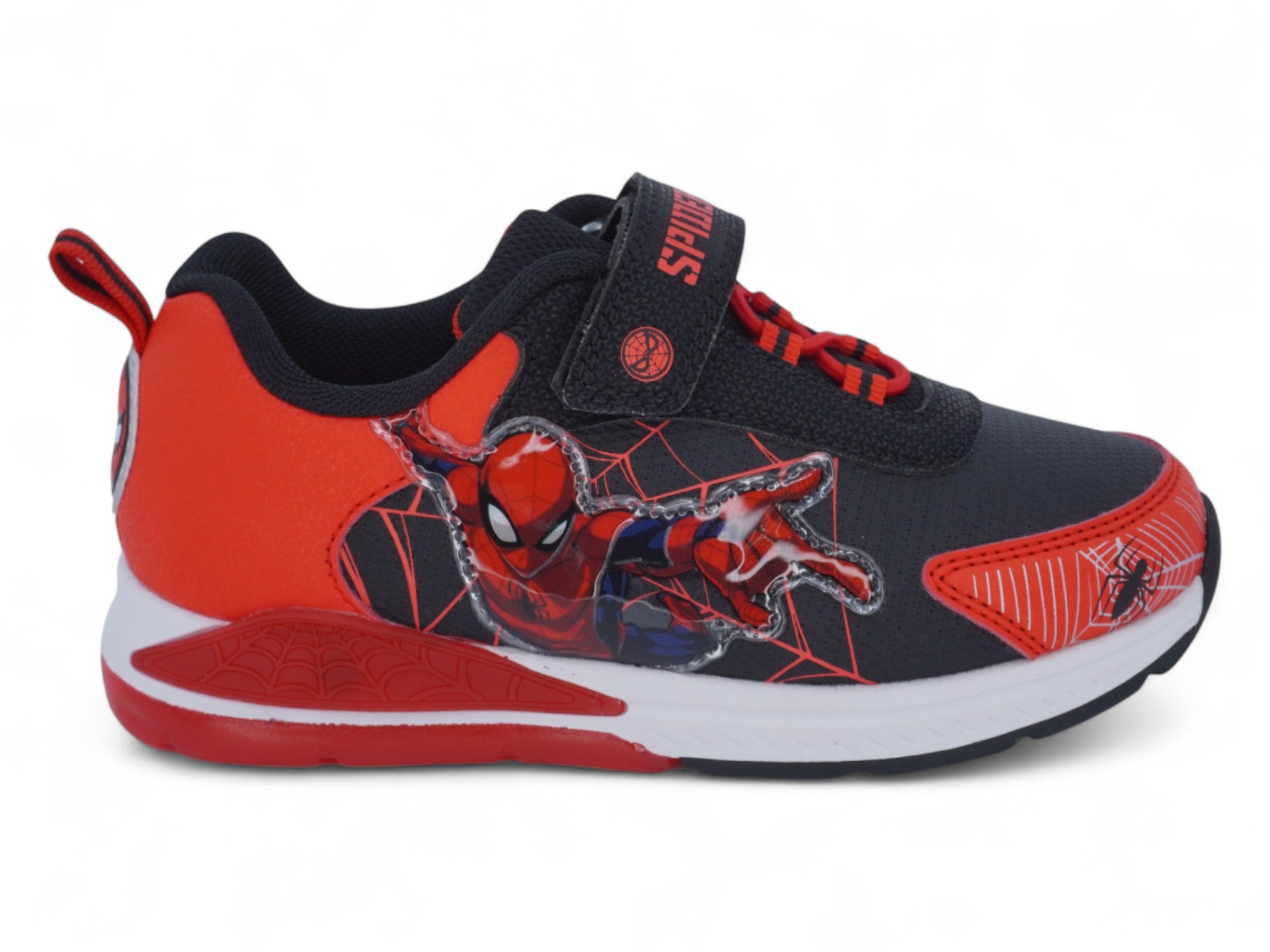 Toddler Black & Red Spiderman Sneaker