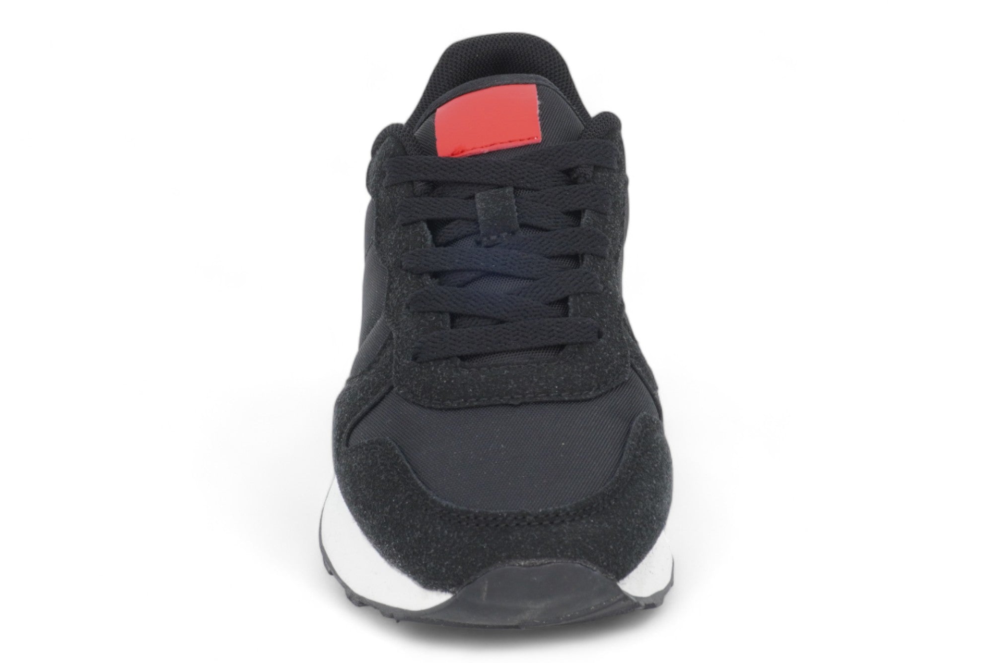 Boys' Black & Red Sneaker
