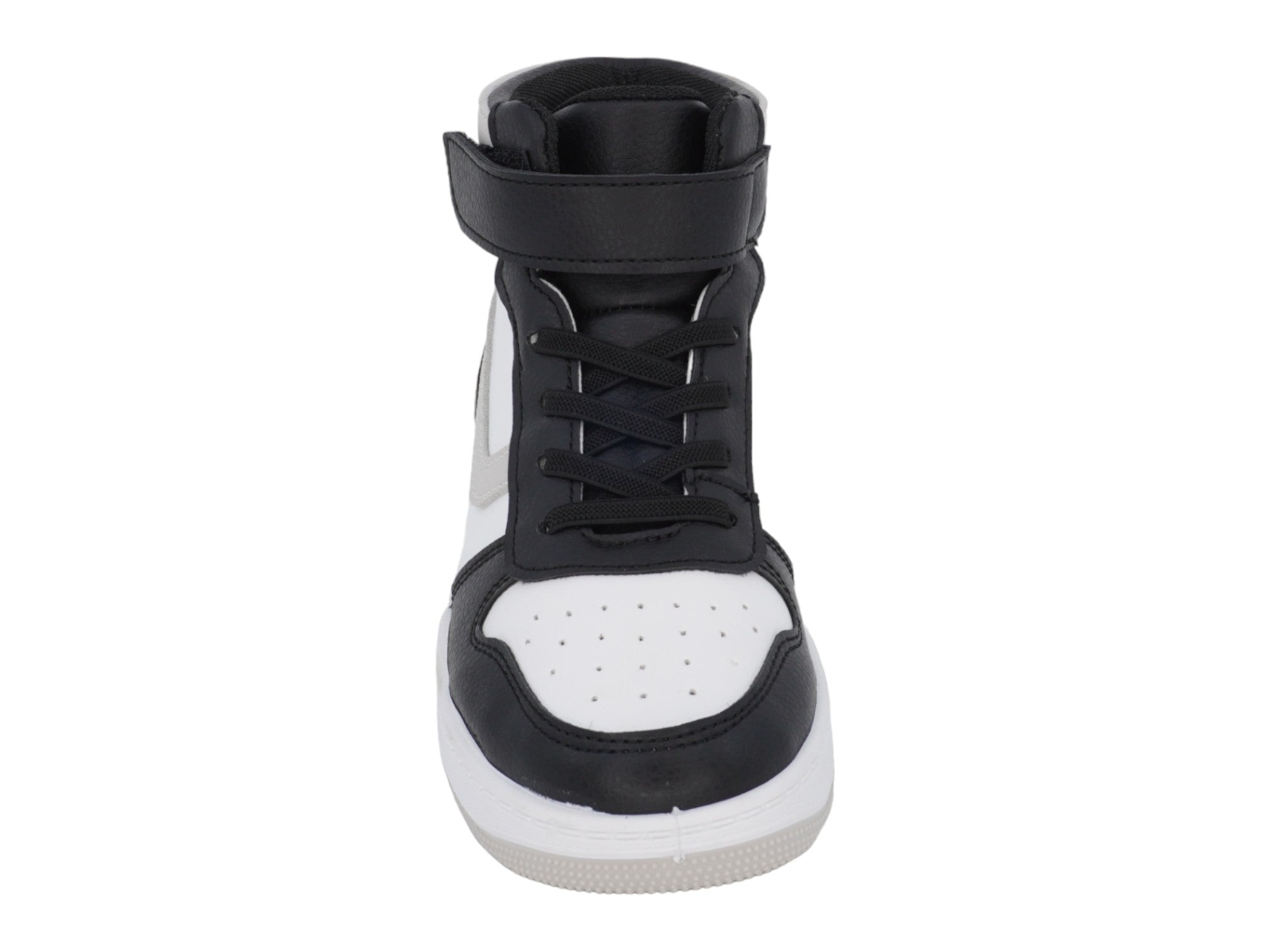 Boys' Black White & Gray High Top