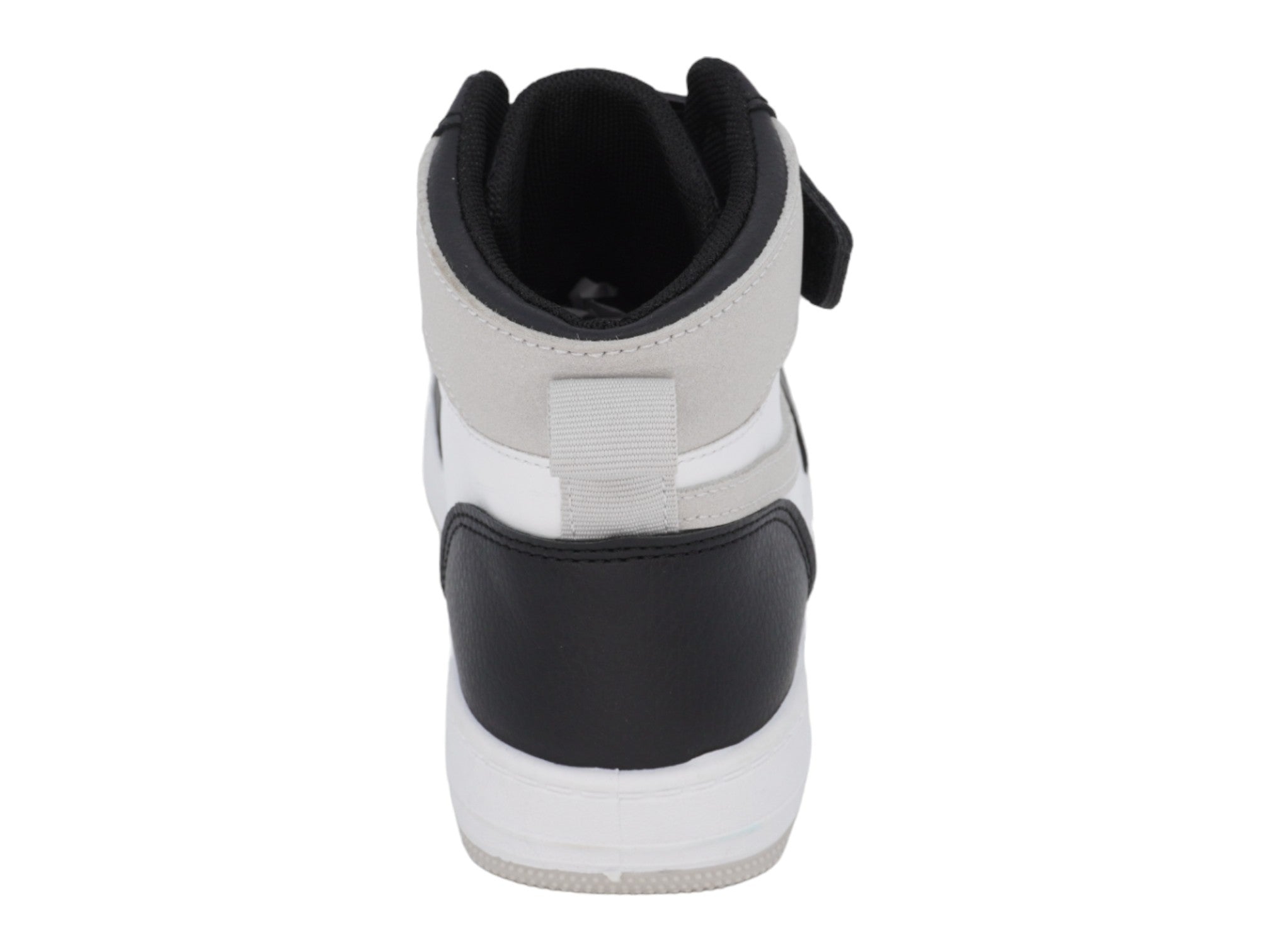 Boys' Black White & Gray High Top