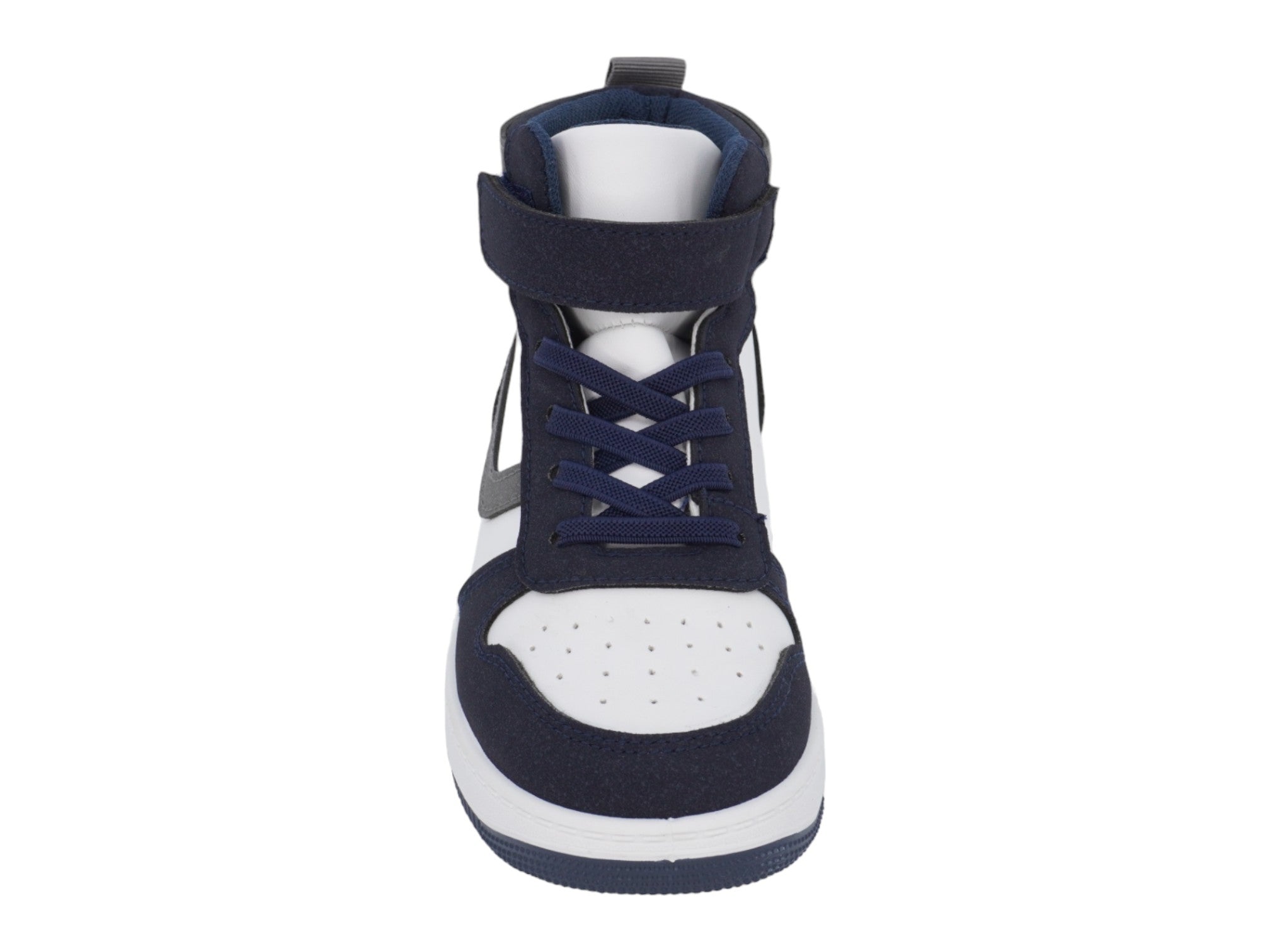 Boys' Navy & Gray High Top Athletic Sneaker