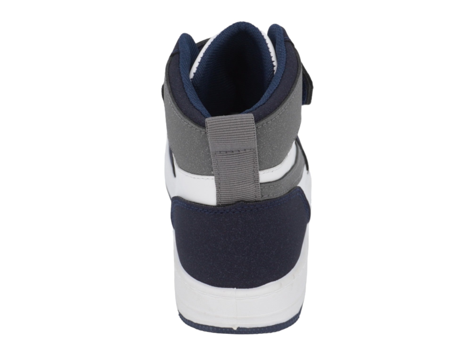 Boys' Navy & Gray High Top Athletic Sneaker