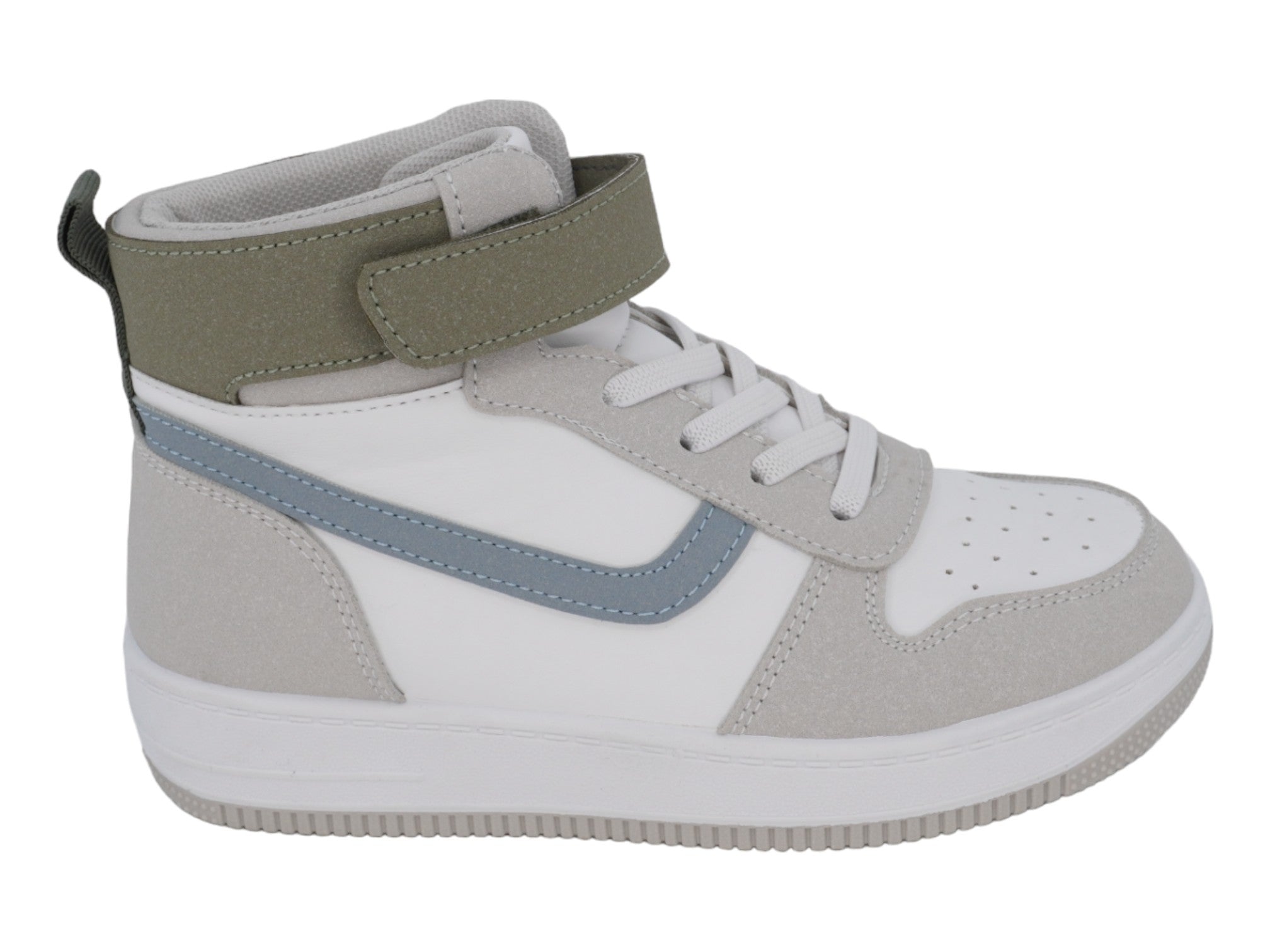 Boys' Dusty Beige High Top Athletic Sneaker