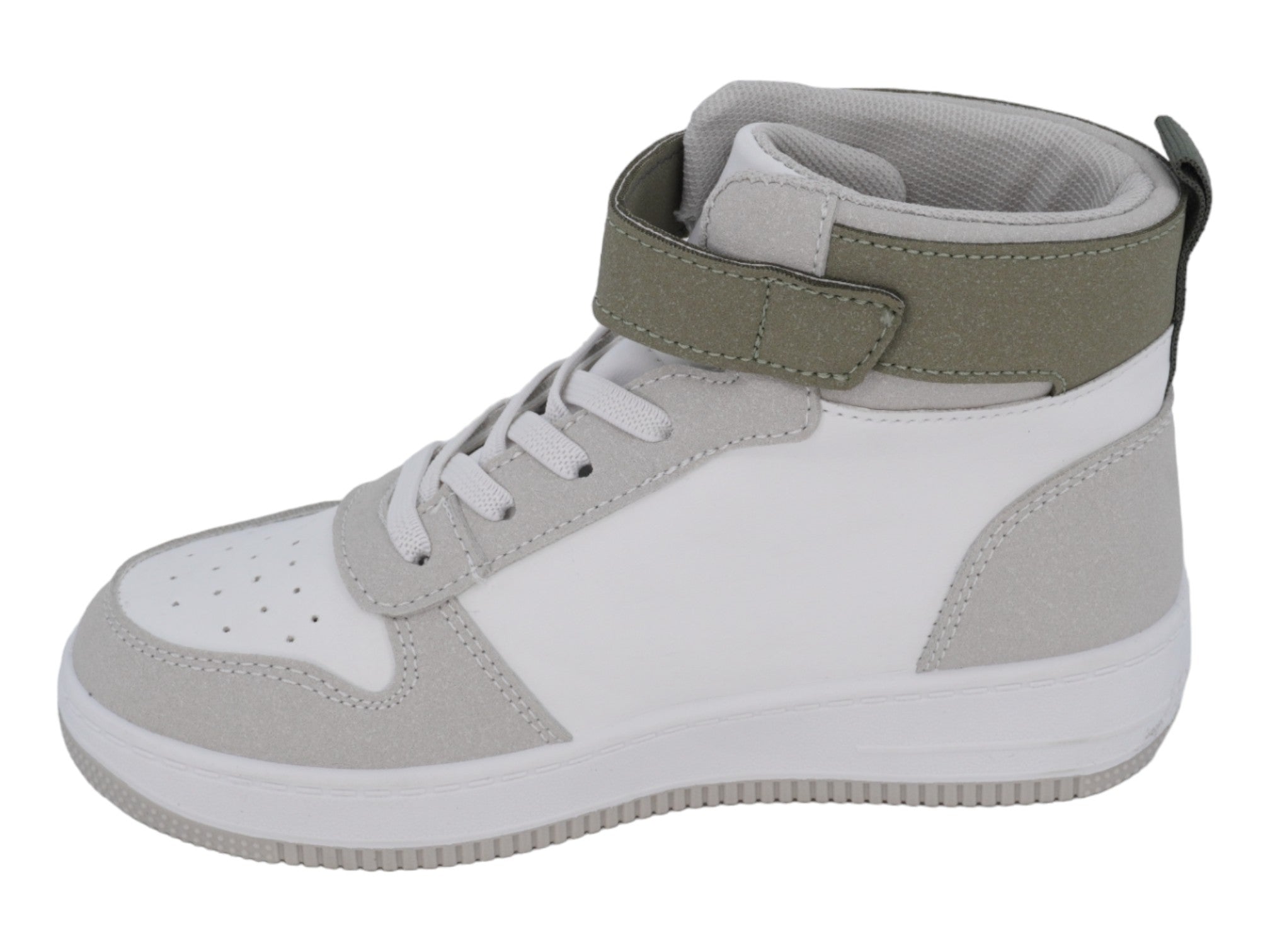 Boys' Dusty Beige High Top Athletic Sneaker