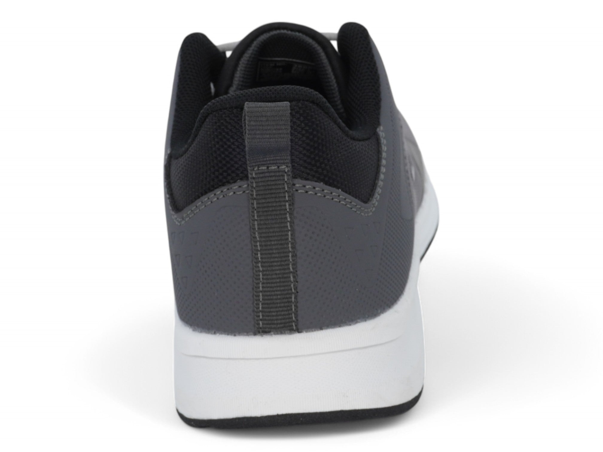 Boys' Gray & White Lace Up Sneaker