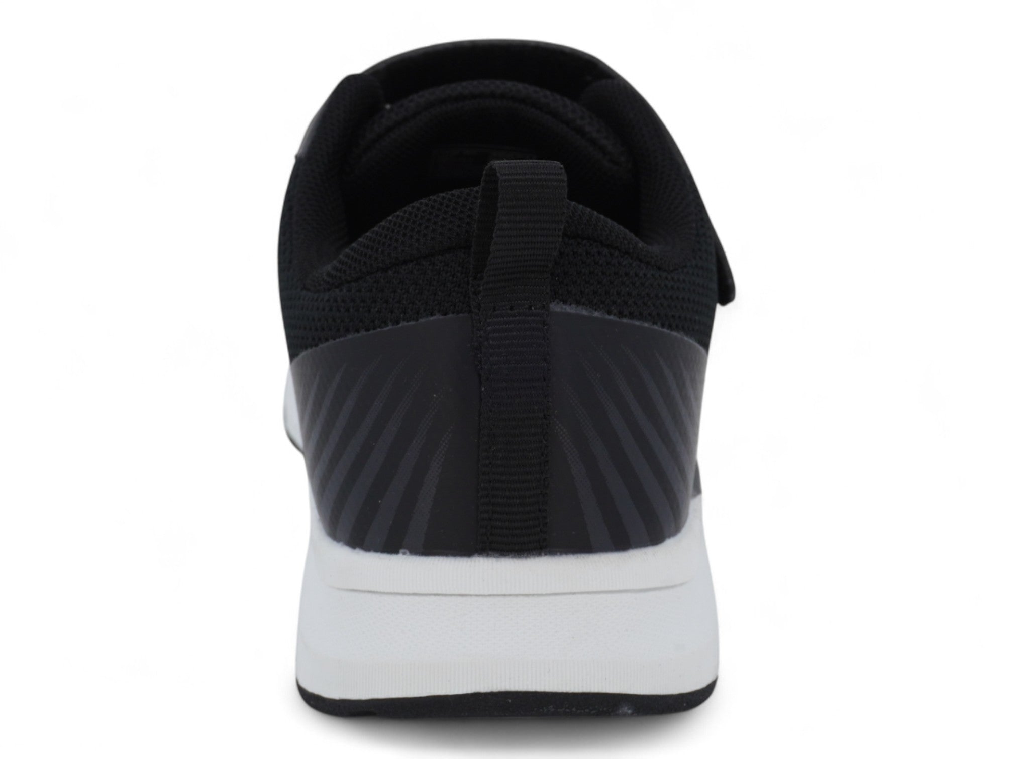 Boys' Black Two-Tone Sole Flyknit Sneaker