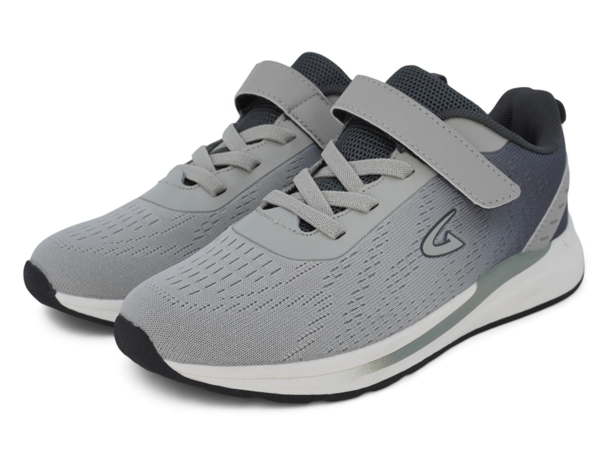 Boys' Light Gray Jogger Sneaker