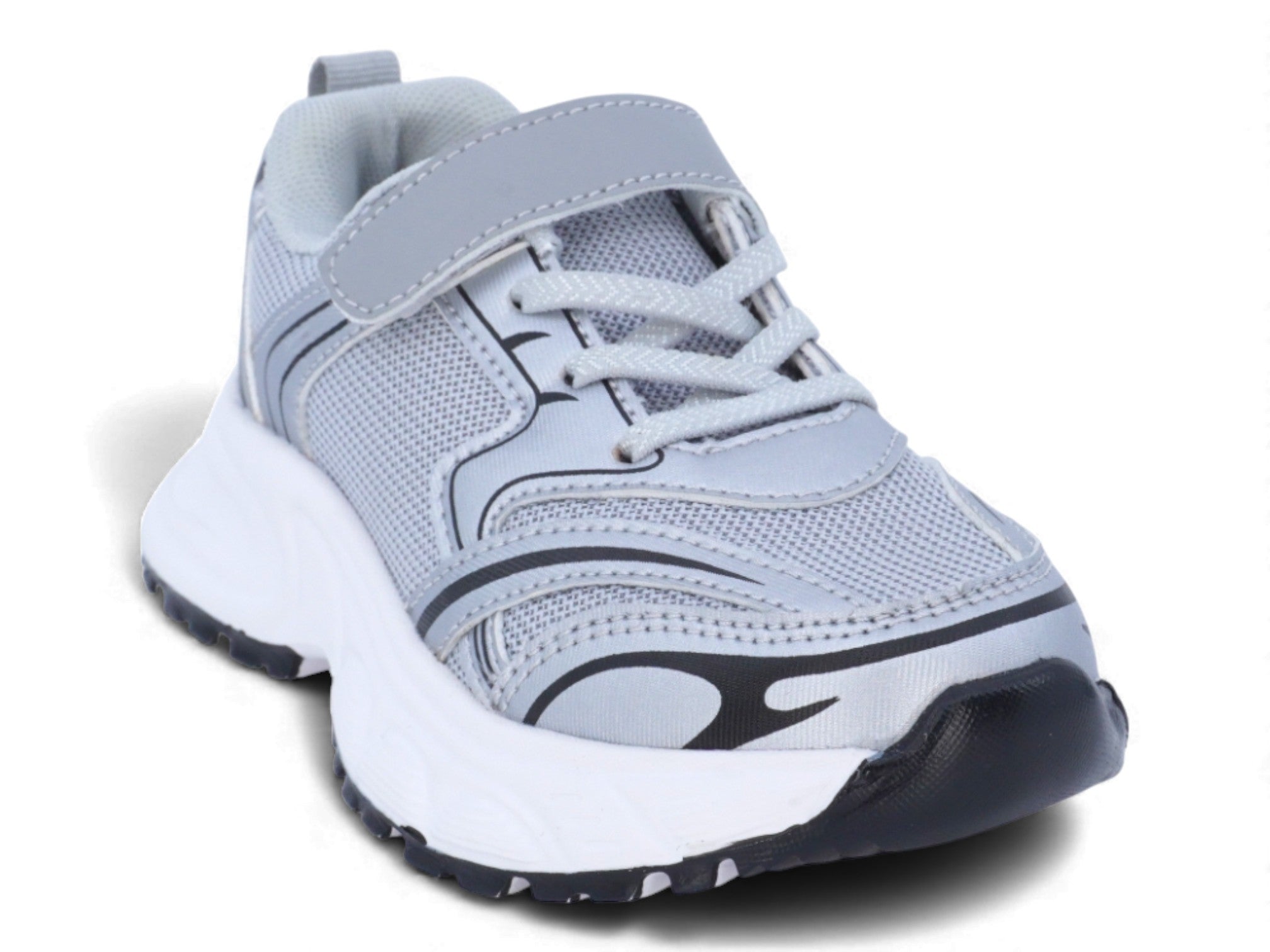 Boys' Silver Chrome Sneaker