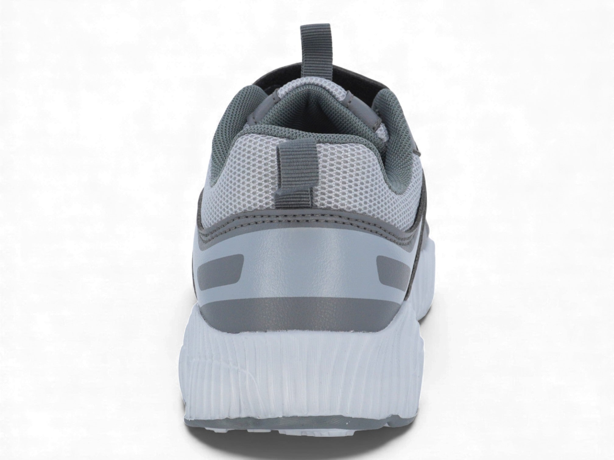 Boys' Iron Gray Mesh Sneaker