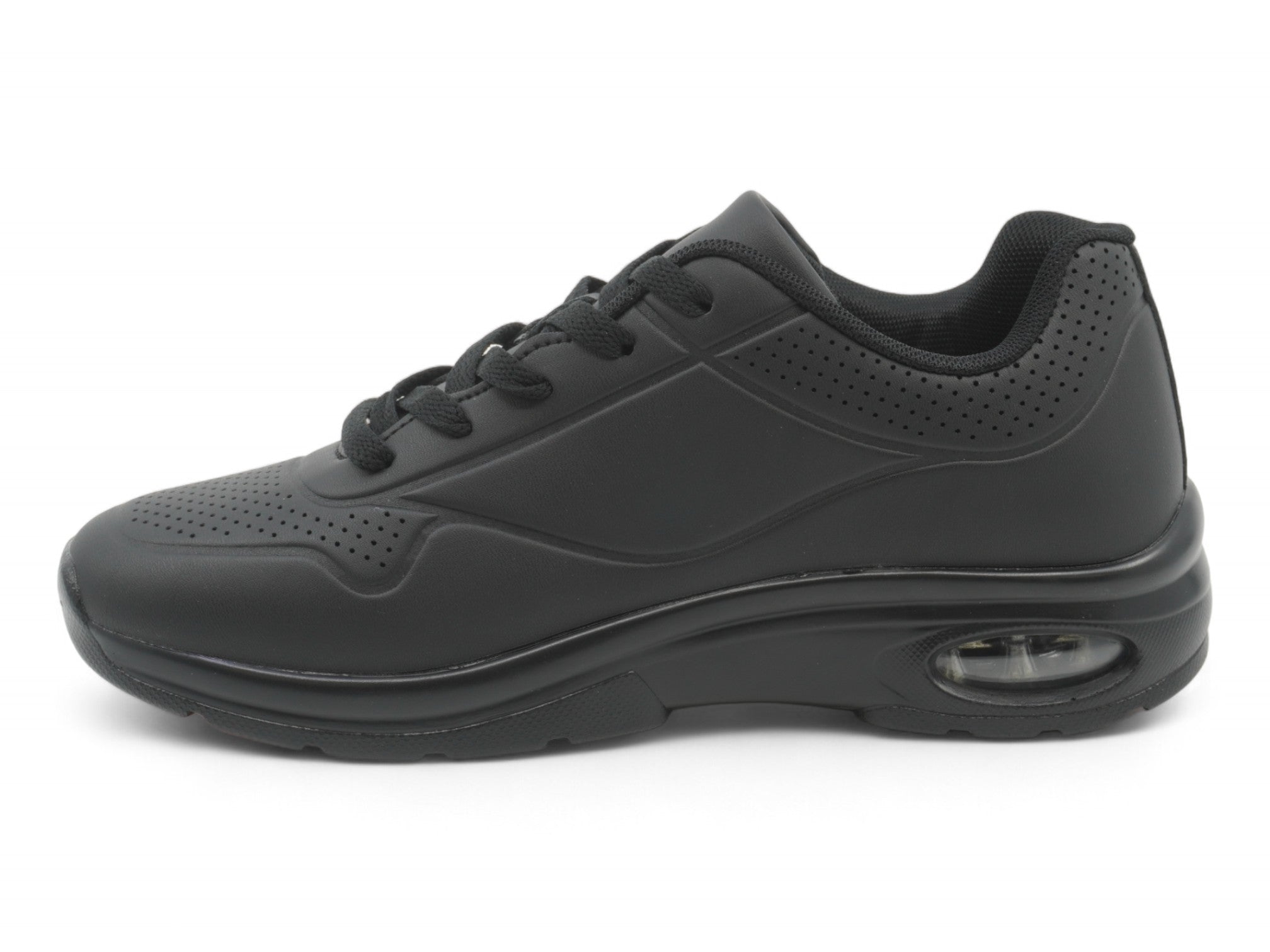 Women's Vegan Leather Bubble Non Slip