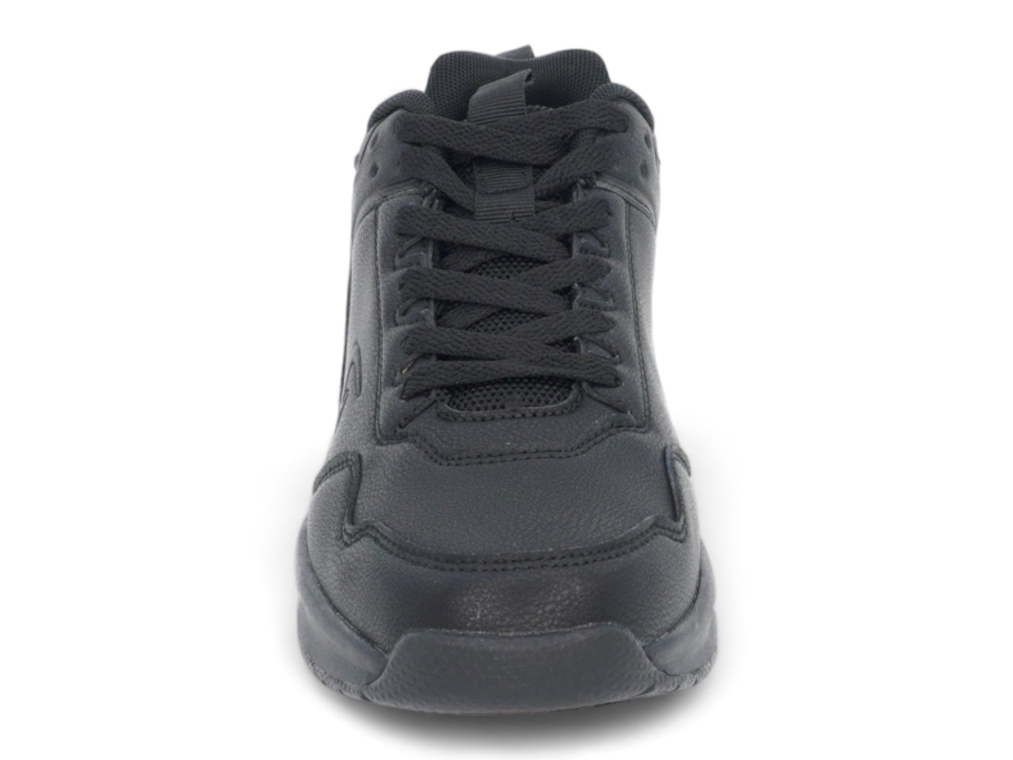 Women's Vegan Leather Lace Up Non Slip