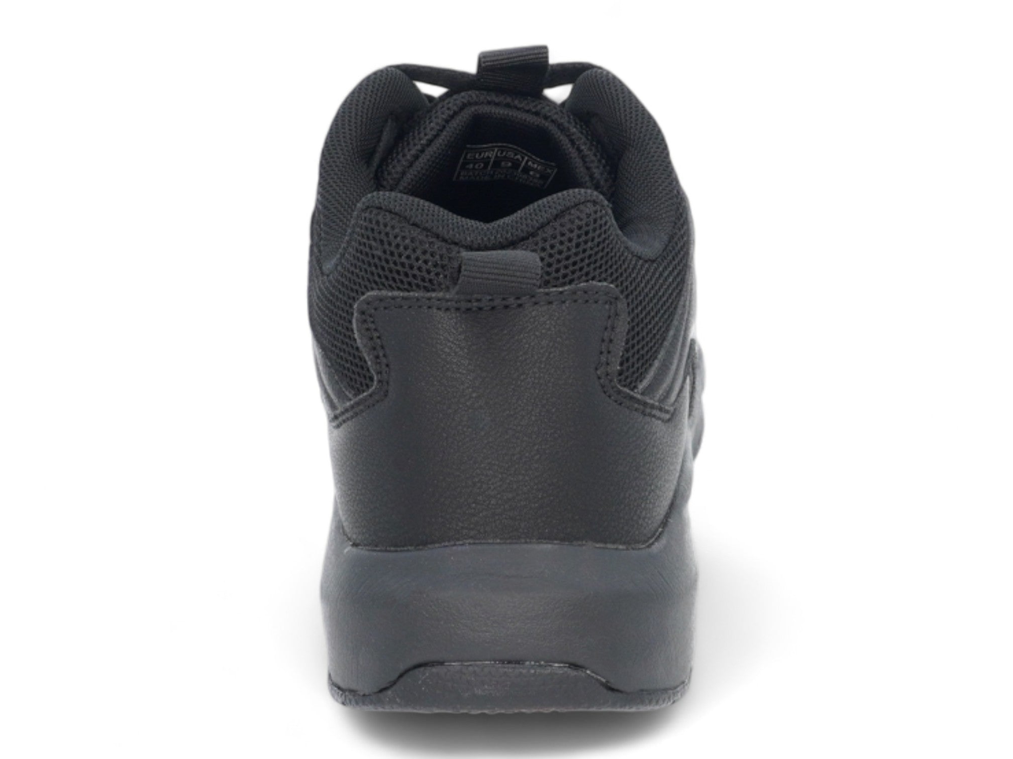 Women's Vegan Leather Lace Up Non Slip