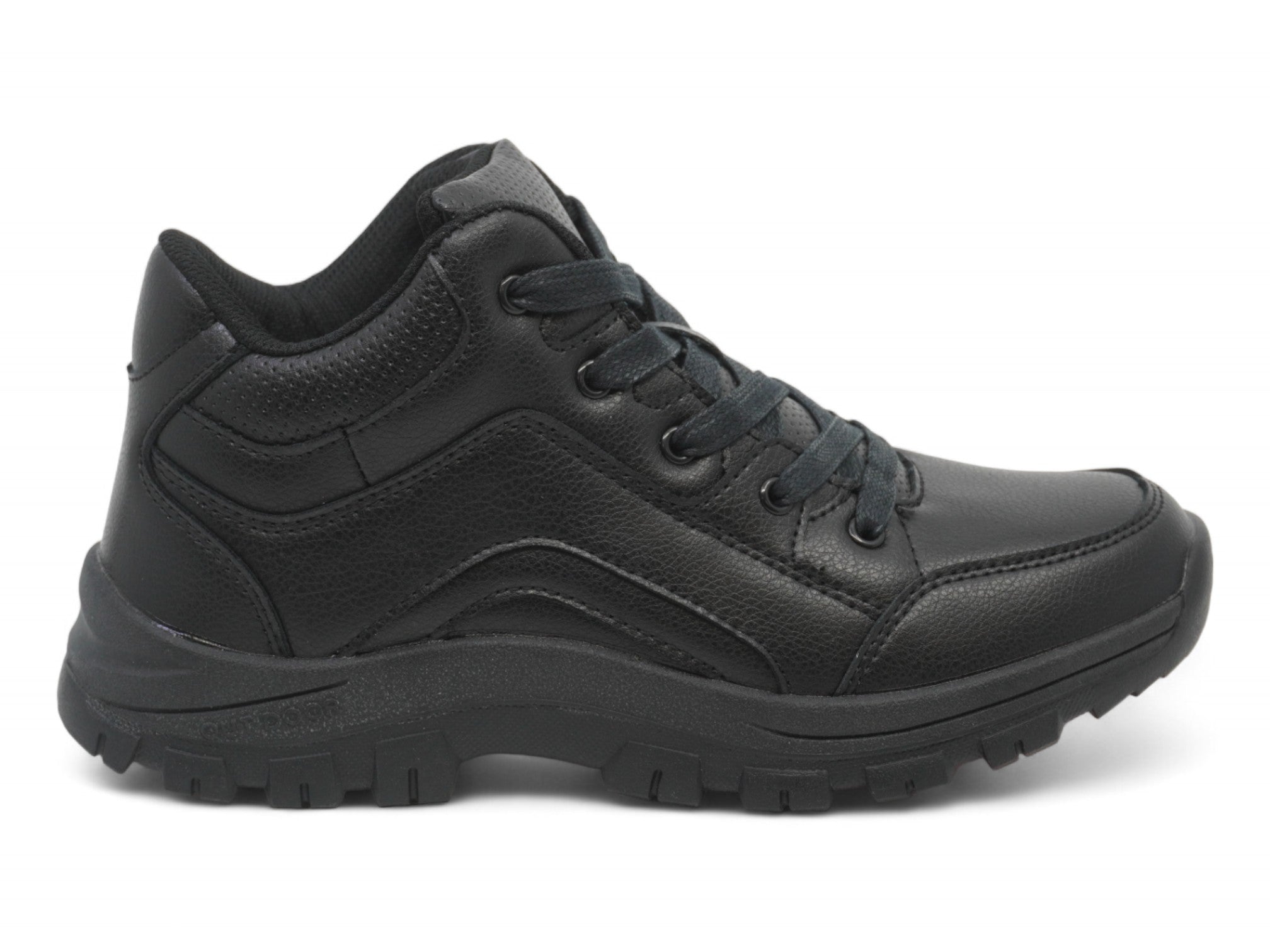 Women's Vegan Leather High Top Non Slip Shoe