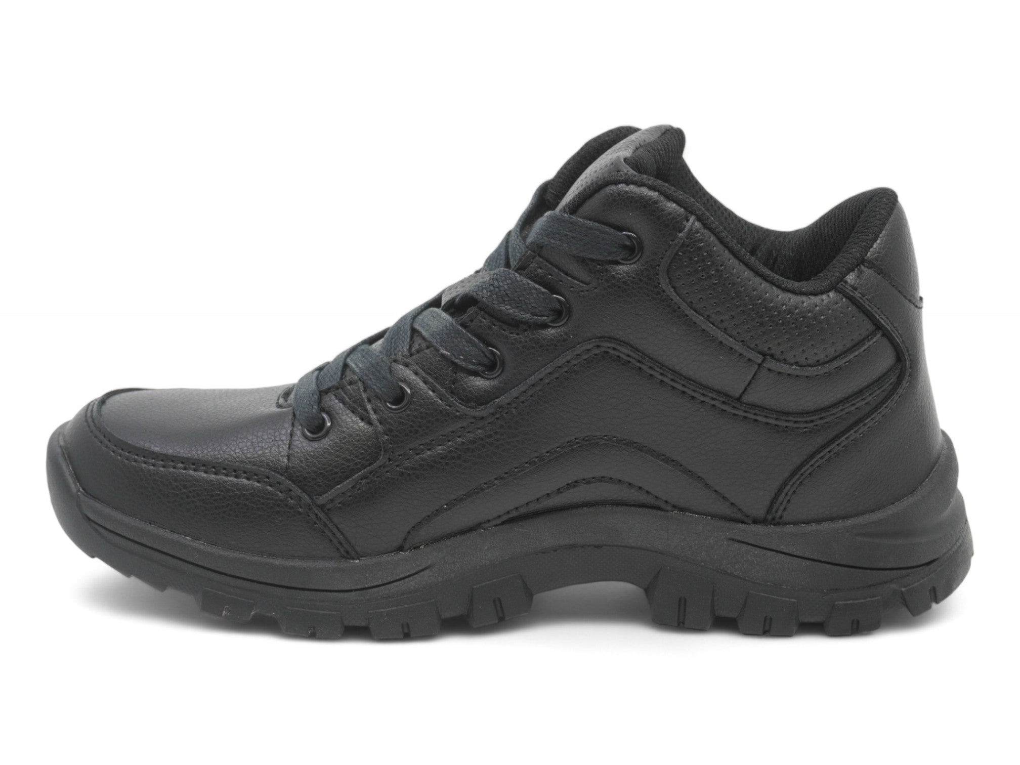 Women's Vegan Leather High Top Non Slip Shoe