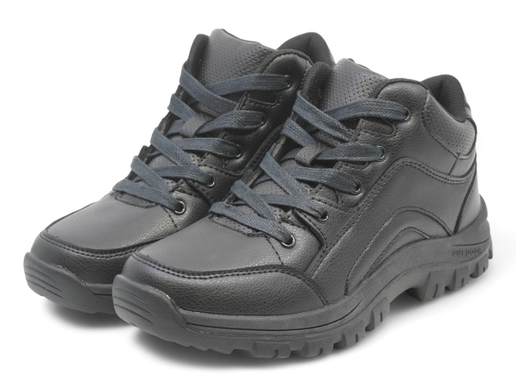 Women's Vegan Leather High Top Non Slip Shoe