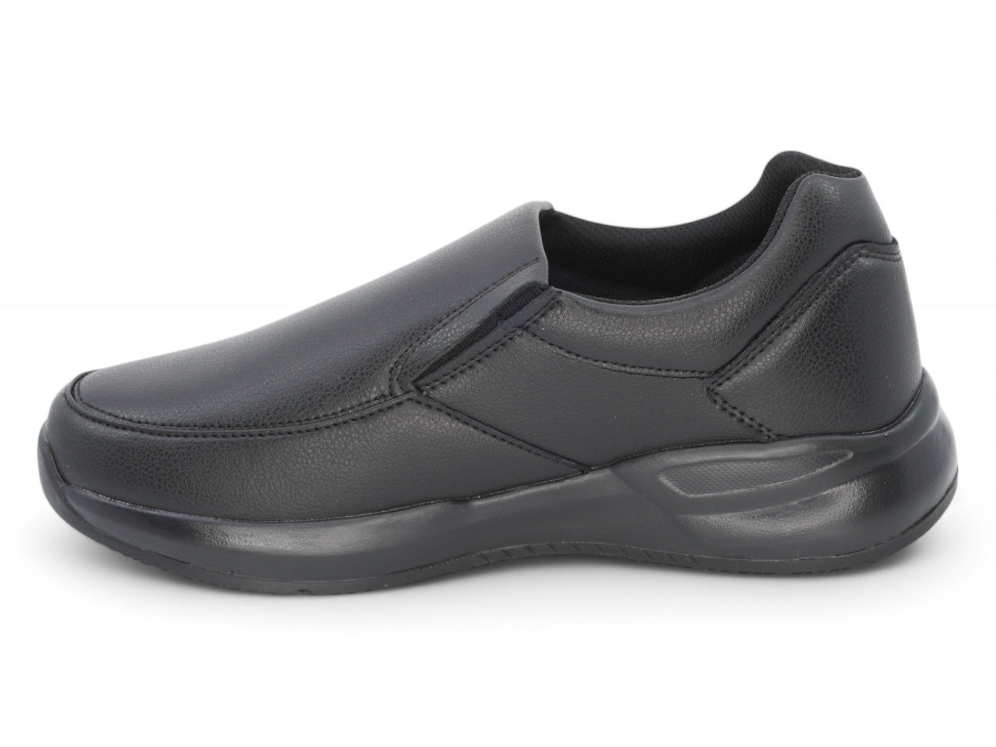Men's Black Padded Non Slip Shoe