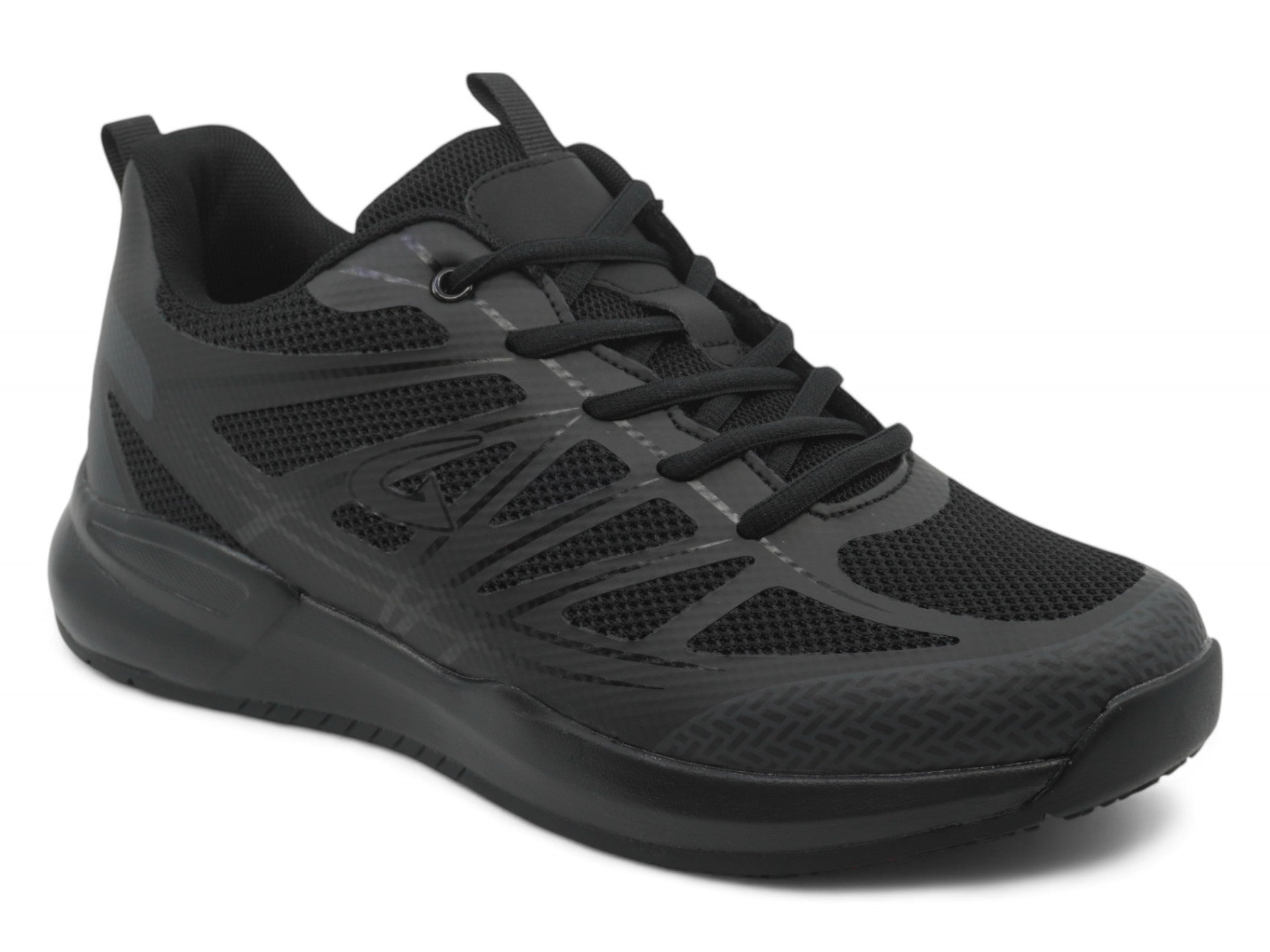 Men's Black Non Slip Athletic Sneaker