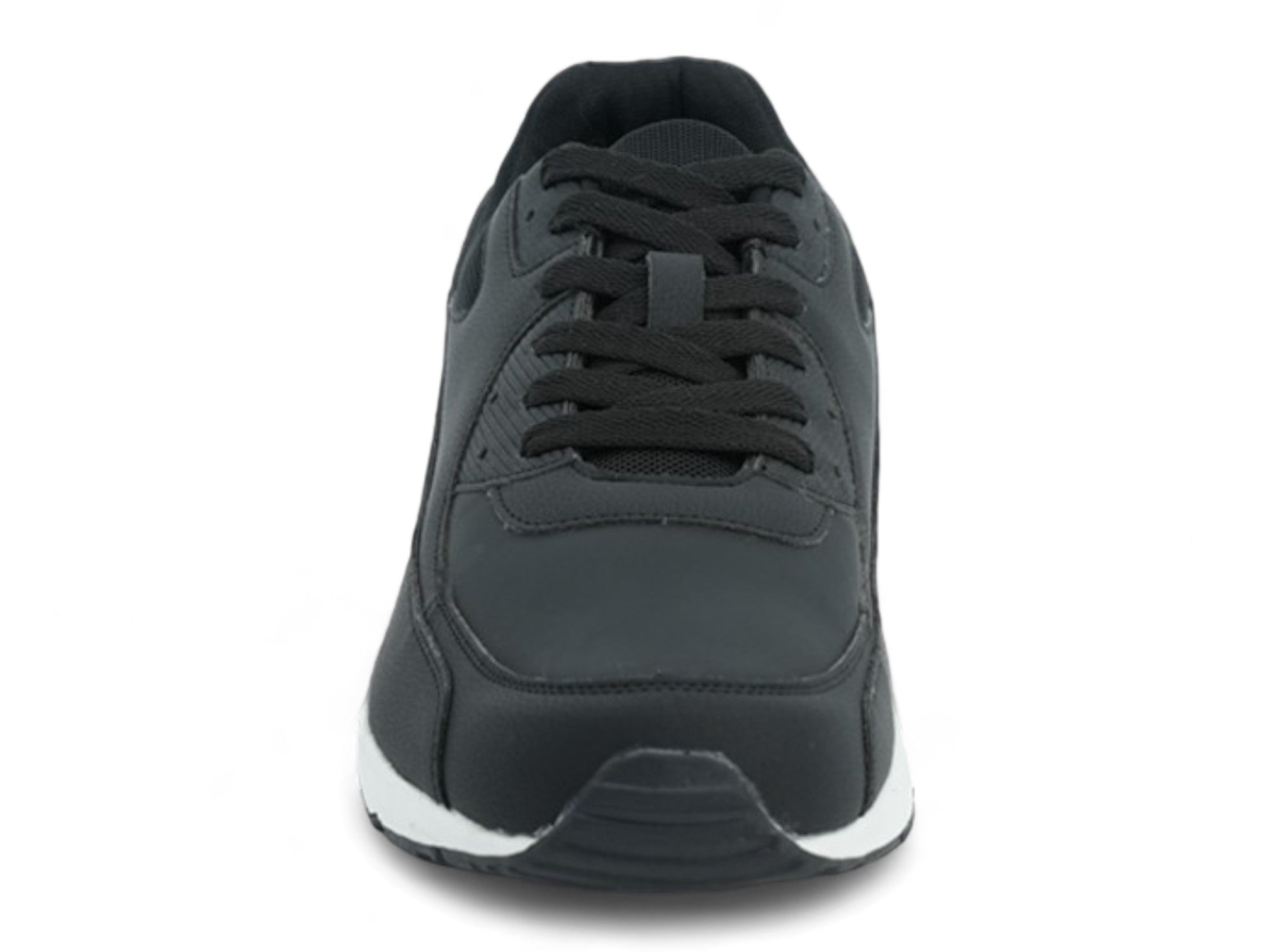 Men's Black Bubble Outsole Sneaker