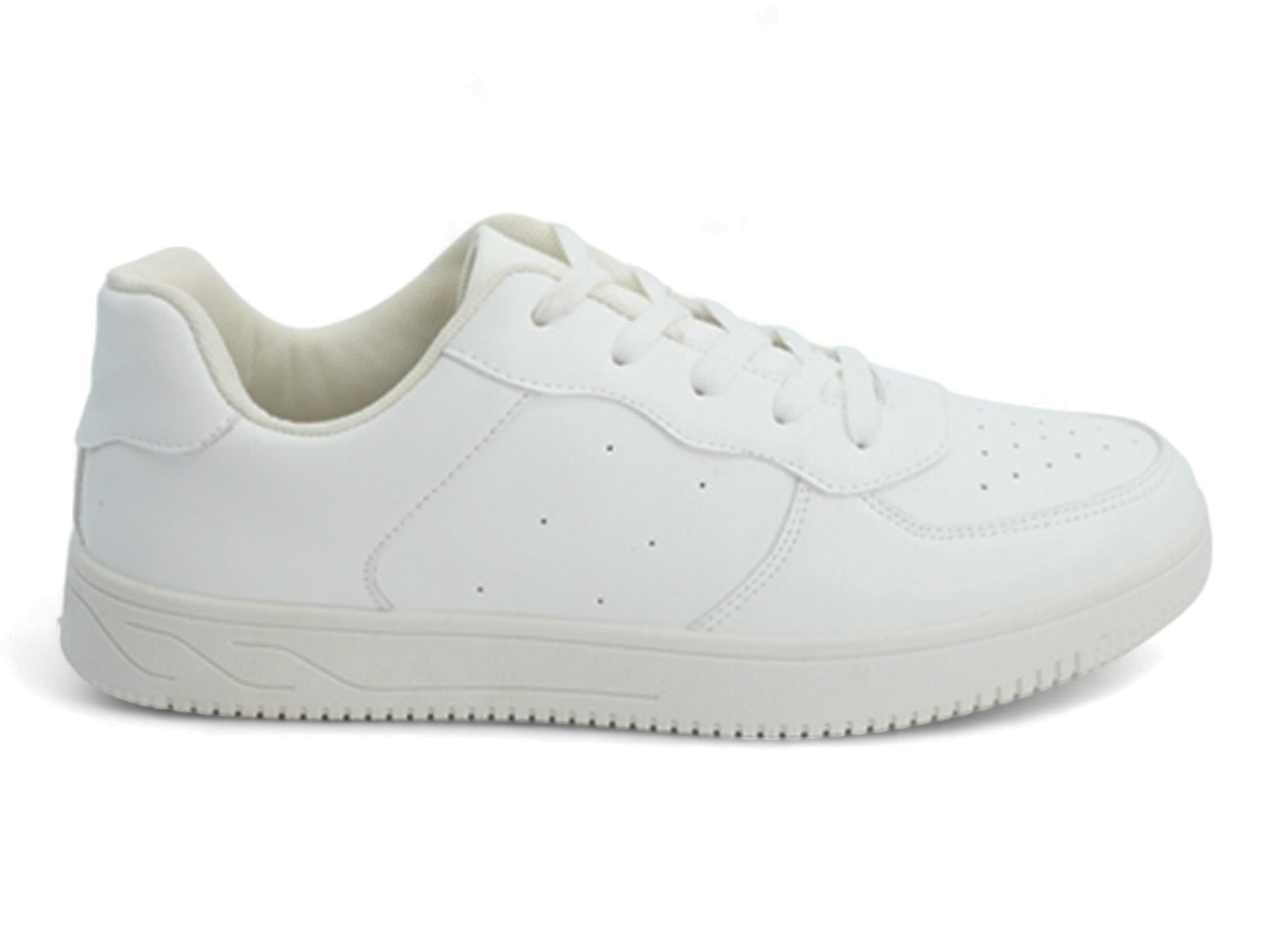 Men's Triple White Low Top Sneaker