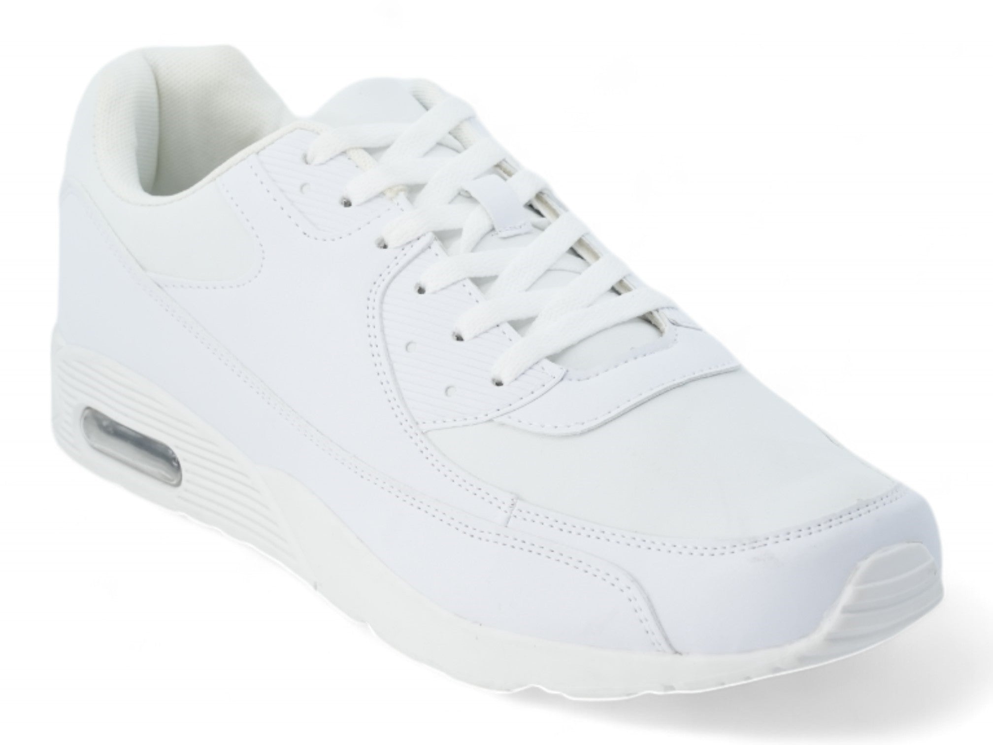 Men's Triple White Bubble Sneaker