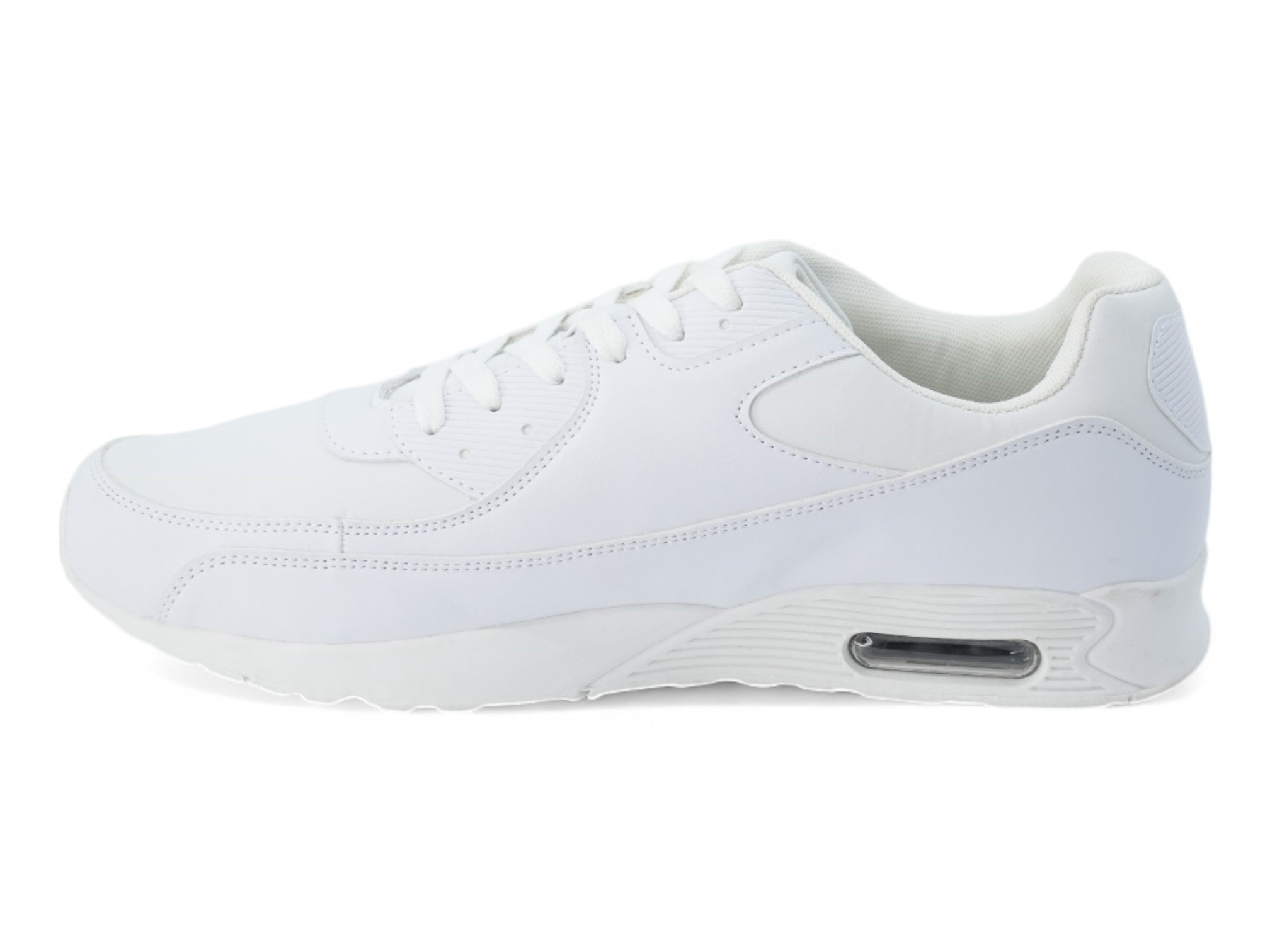 Men's Triple White Bubble Sneaker