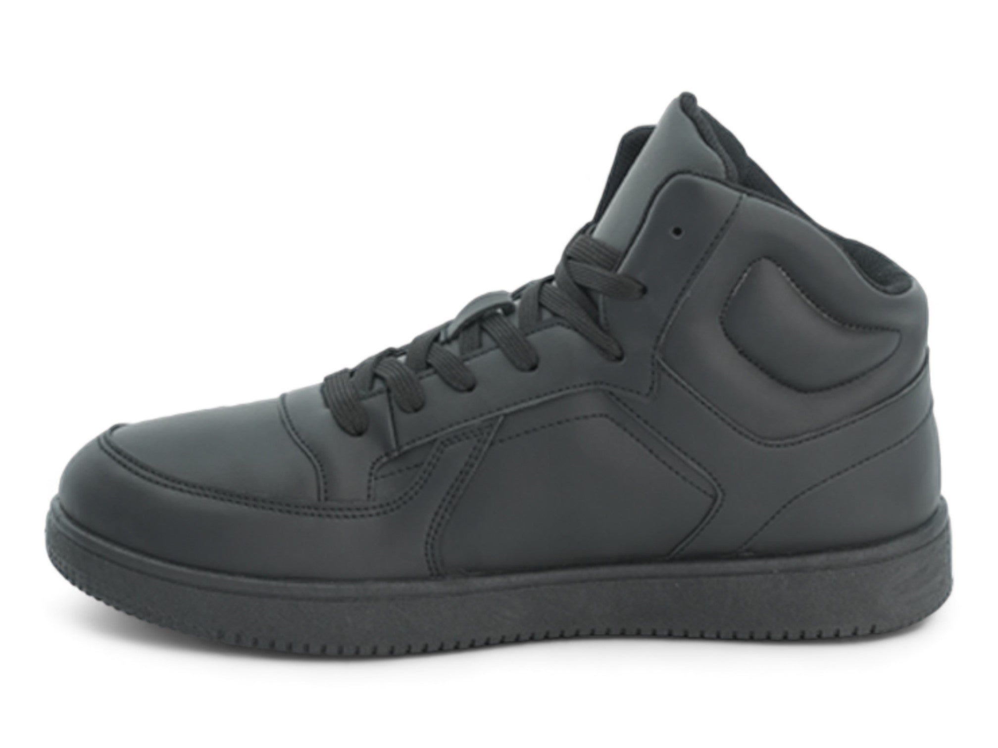 Men's Triple Black High Top Sneaker