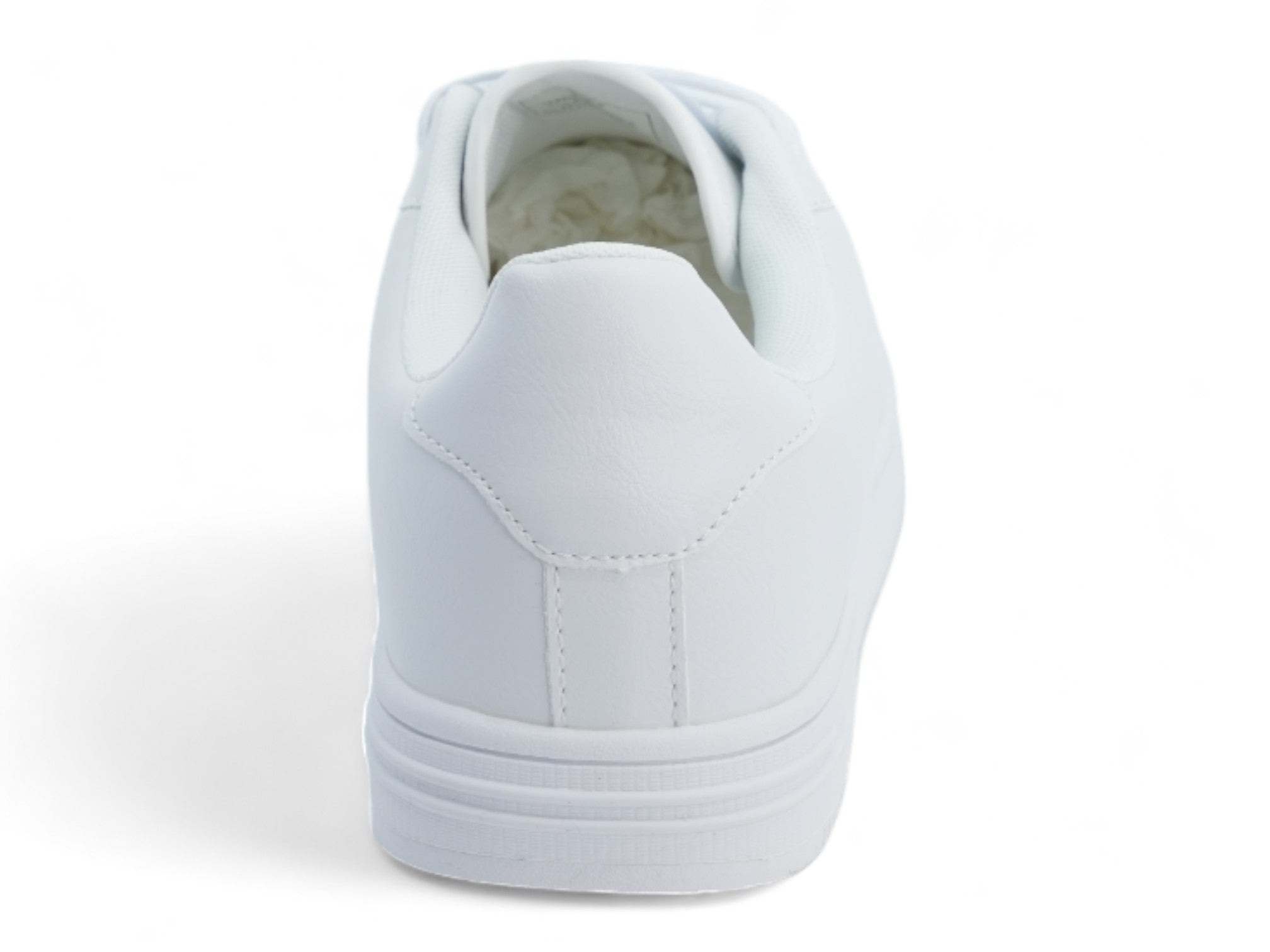 Men's White Aziel Court Sneaker