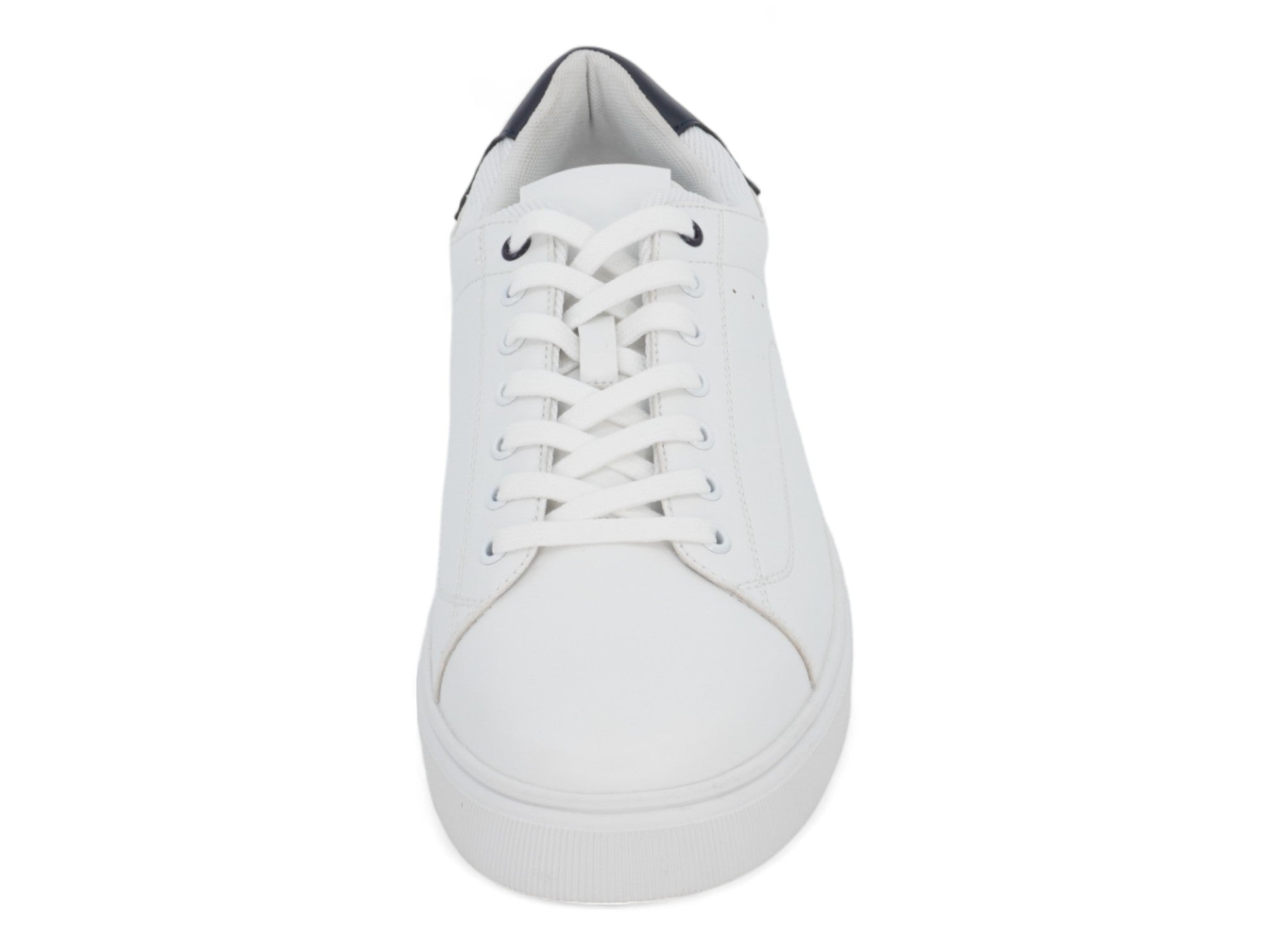 Men's White Low Court Sneaker