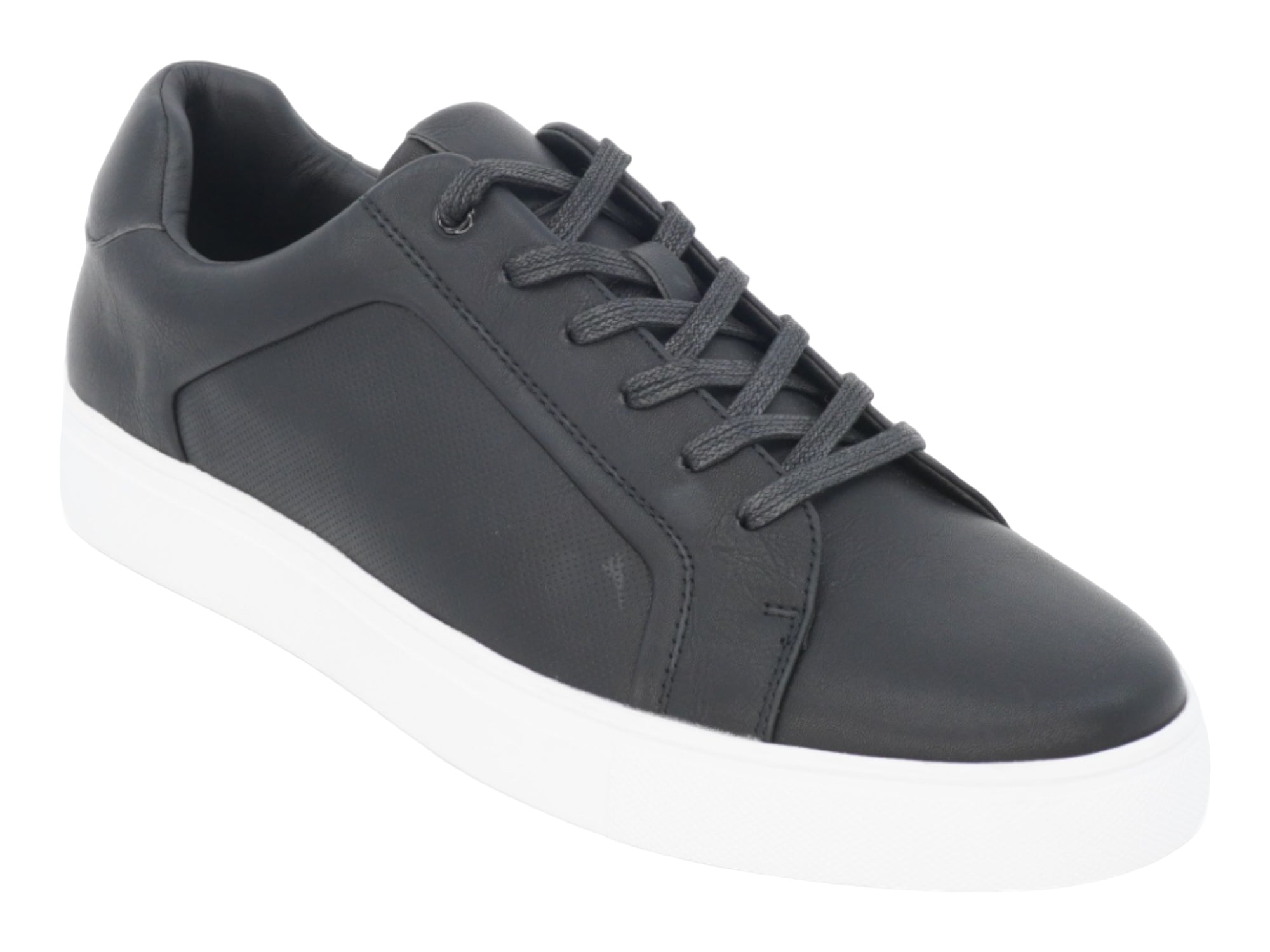 Men's Black Casual Court Side Sneaker
