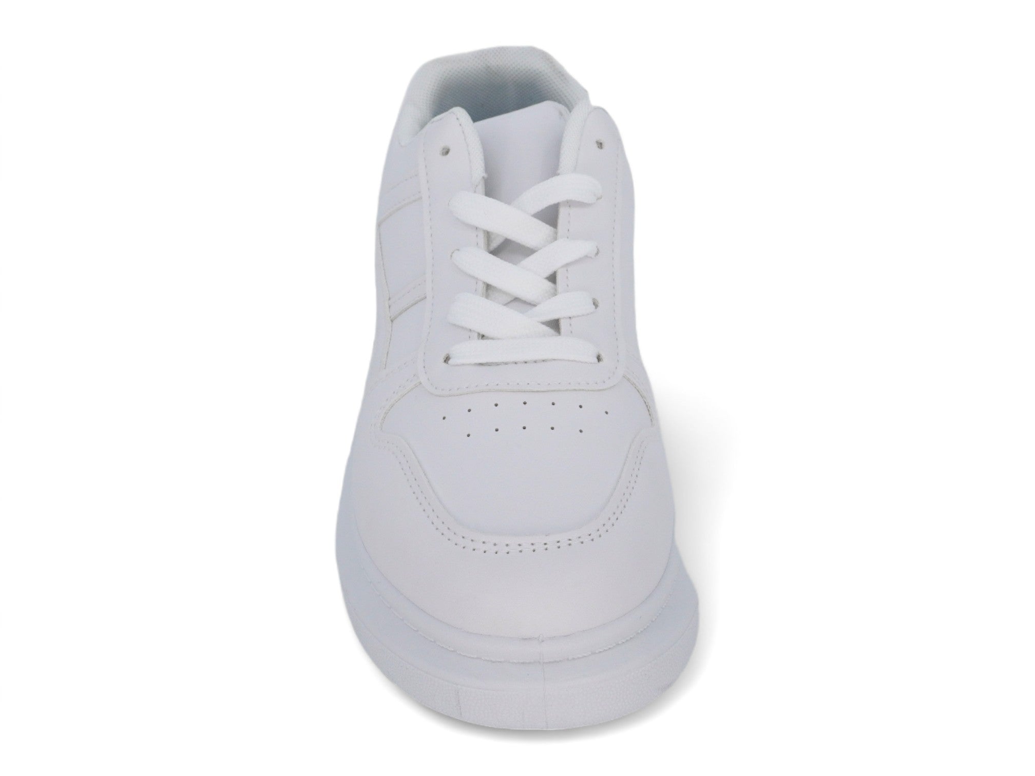 Men's White Black Platform Sneaker